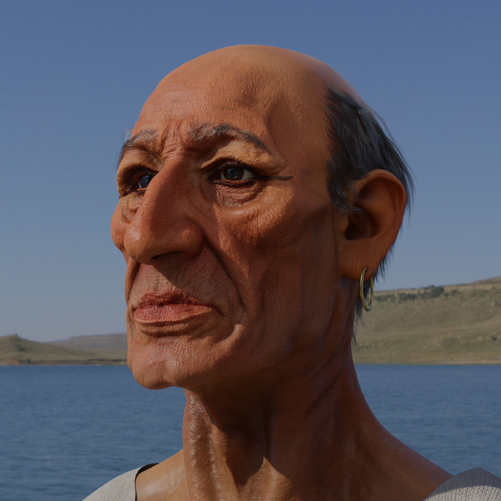 Artstation Ramesses Ii 1304 Bc 1214 Bc Facial Reconstruction Curtis Durane