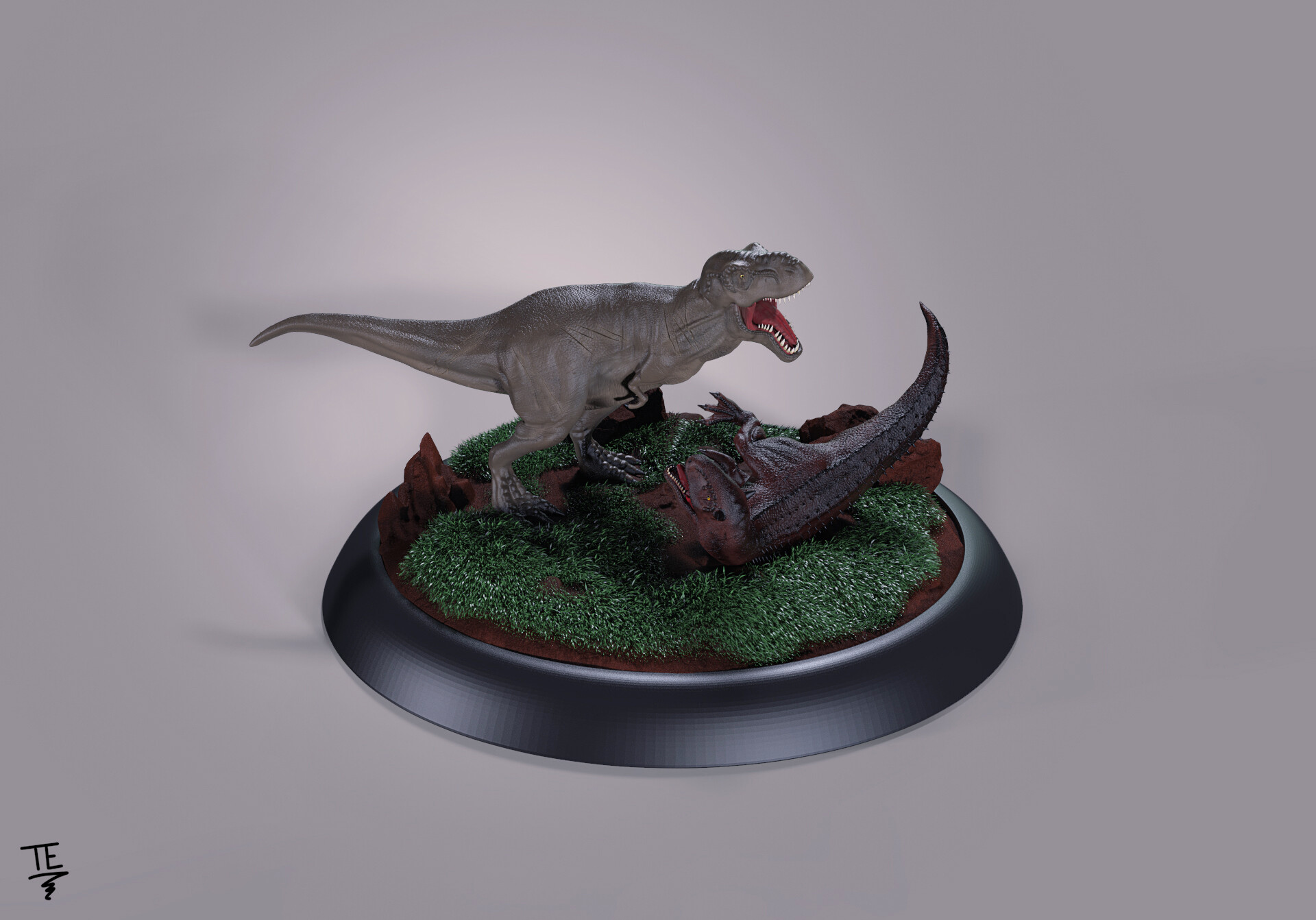 Tomas Eduardo Rodriguez T Rex Vs Carnotaurus