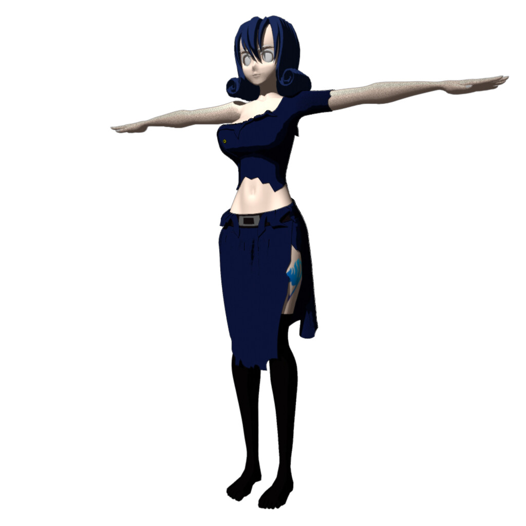 Artstation Juvia Lockser Fairy Tail Wip Eduard Serna