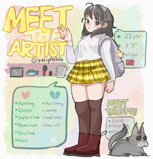 Meet the artist!
