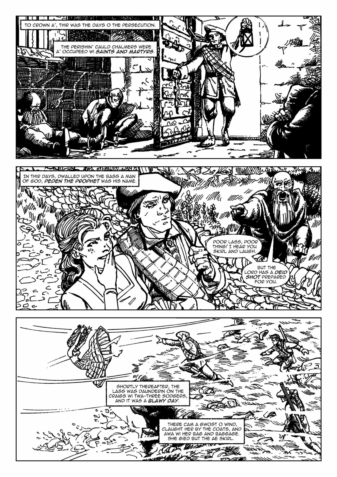 Page 3 of the Tale O Tod Lapraik