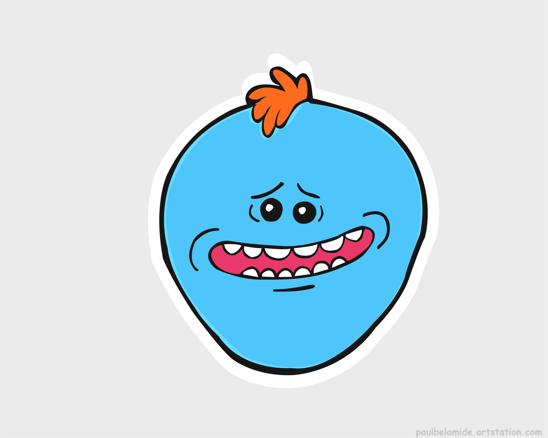 Artstation Existence Is Pain Paul Belamide