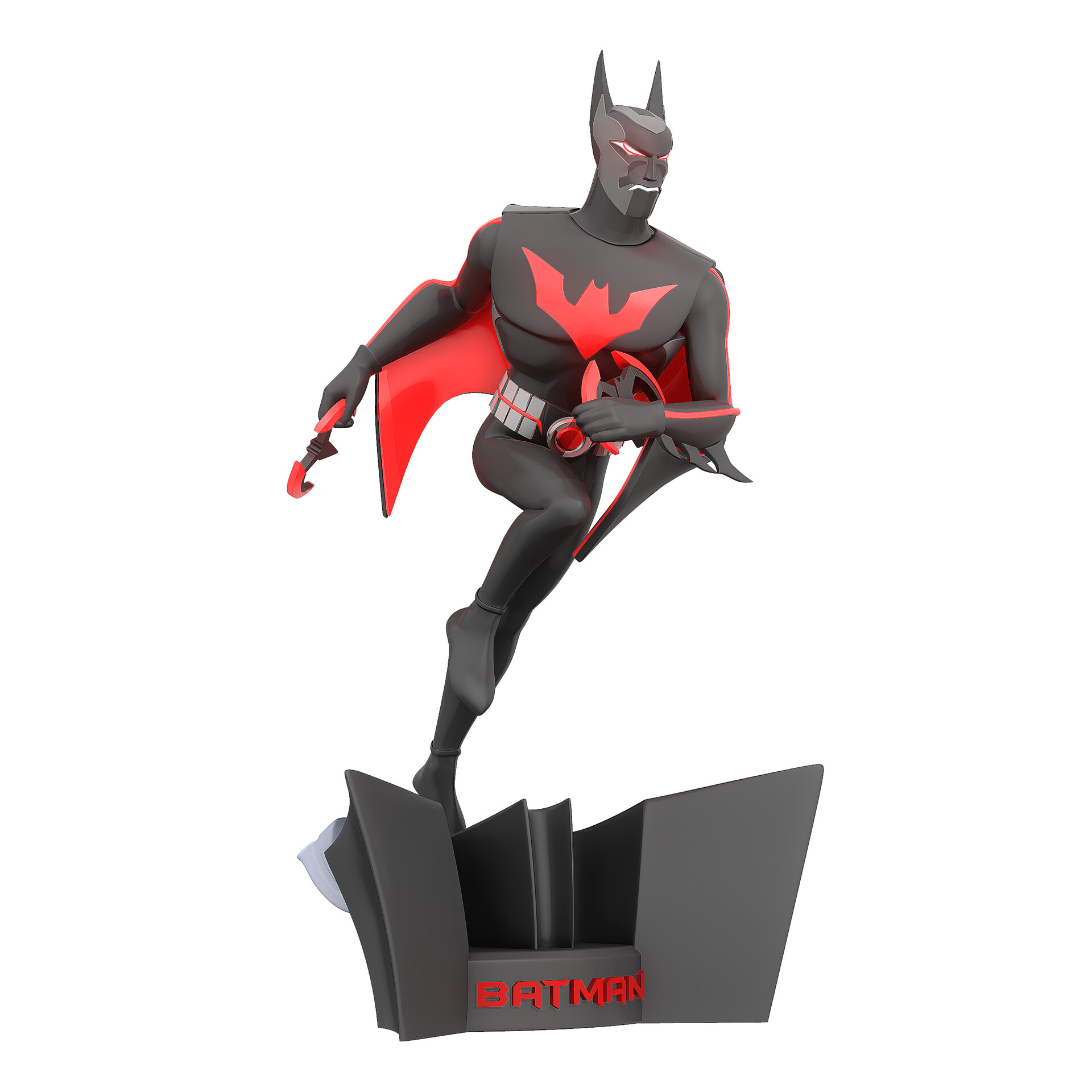 ArtStation - Running Batman Beyond Statue