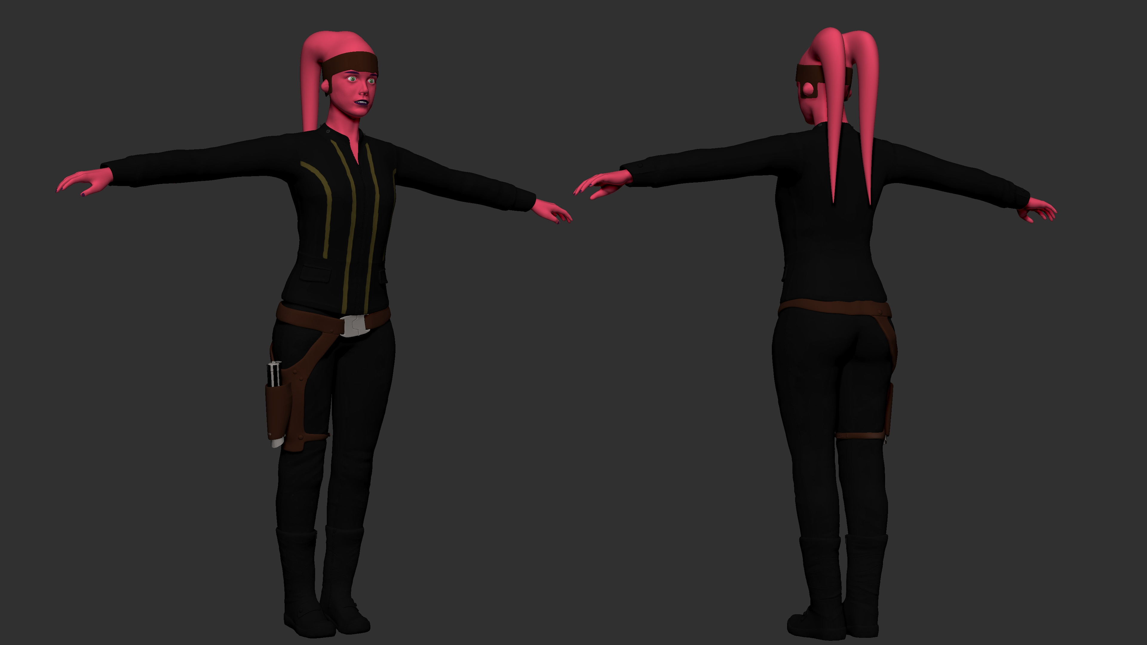 Quick Paint (Zbrush)