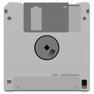 Rabbit klein a floppy diskette