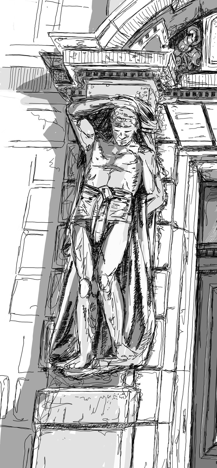 son's statue