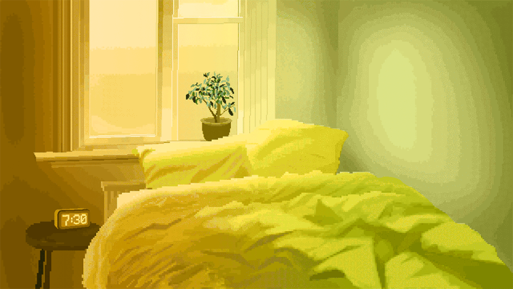 Artstation Bedroom Pixel Art Monica Huang This tag indicates that an image exhibits a distictive pixelized style (e.g. artstation bedroom pixel art