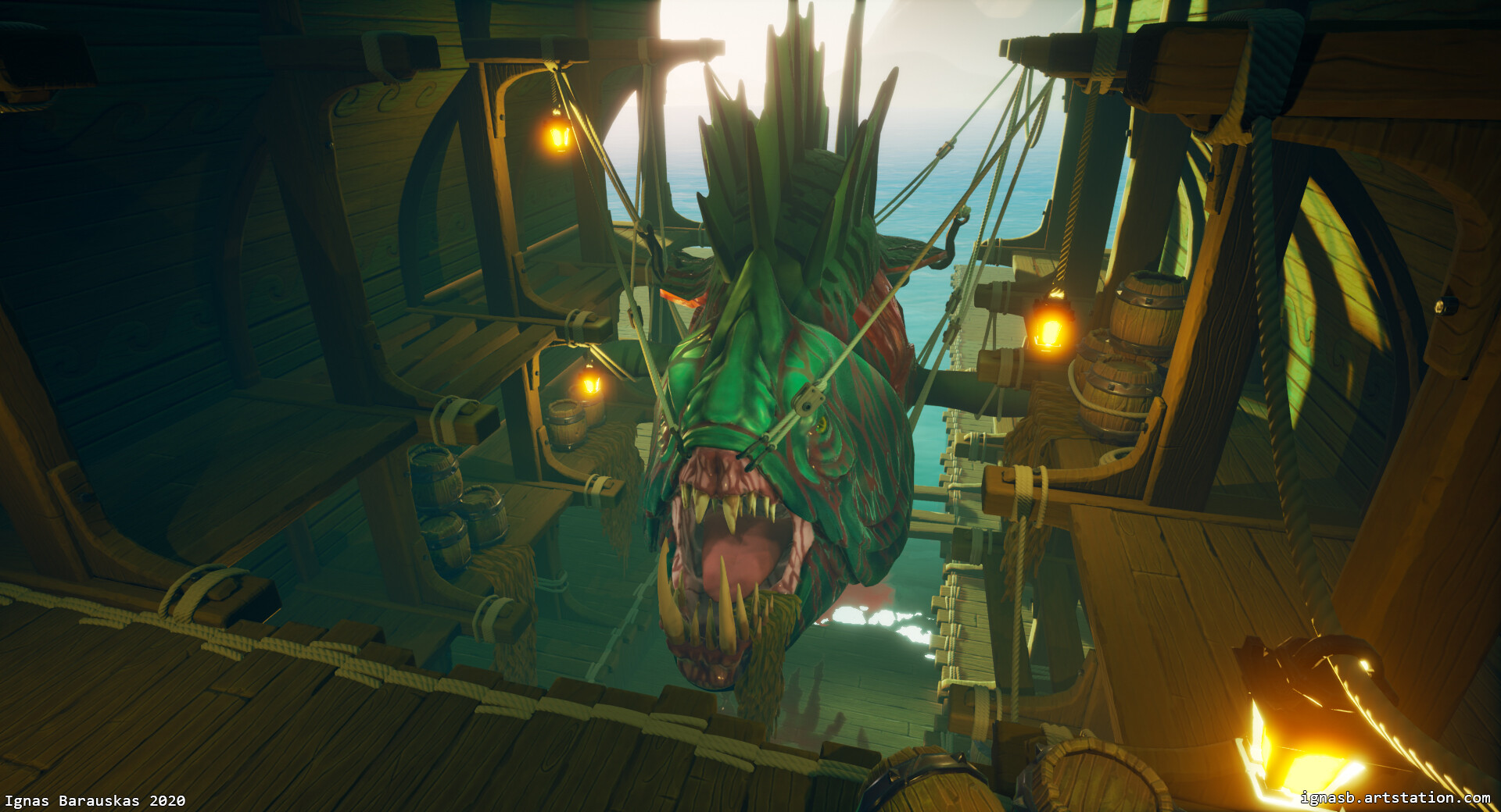 ArtStation The Slaughter Docks