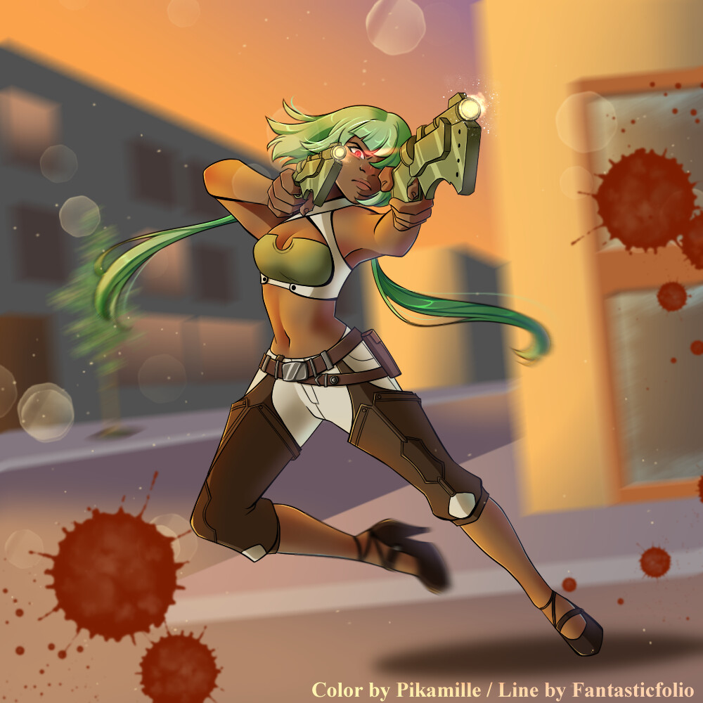 Artstation Collab Fanart Rwby Camille Charmasson Peytier