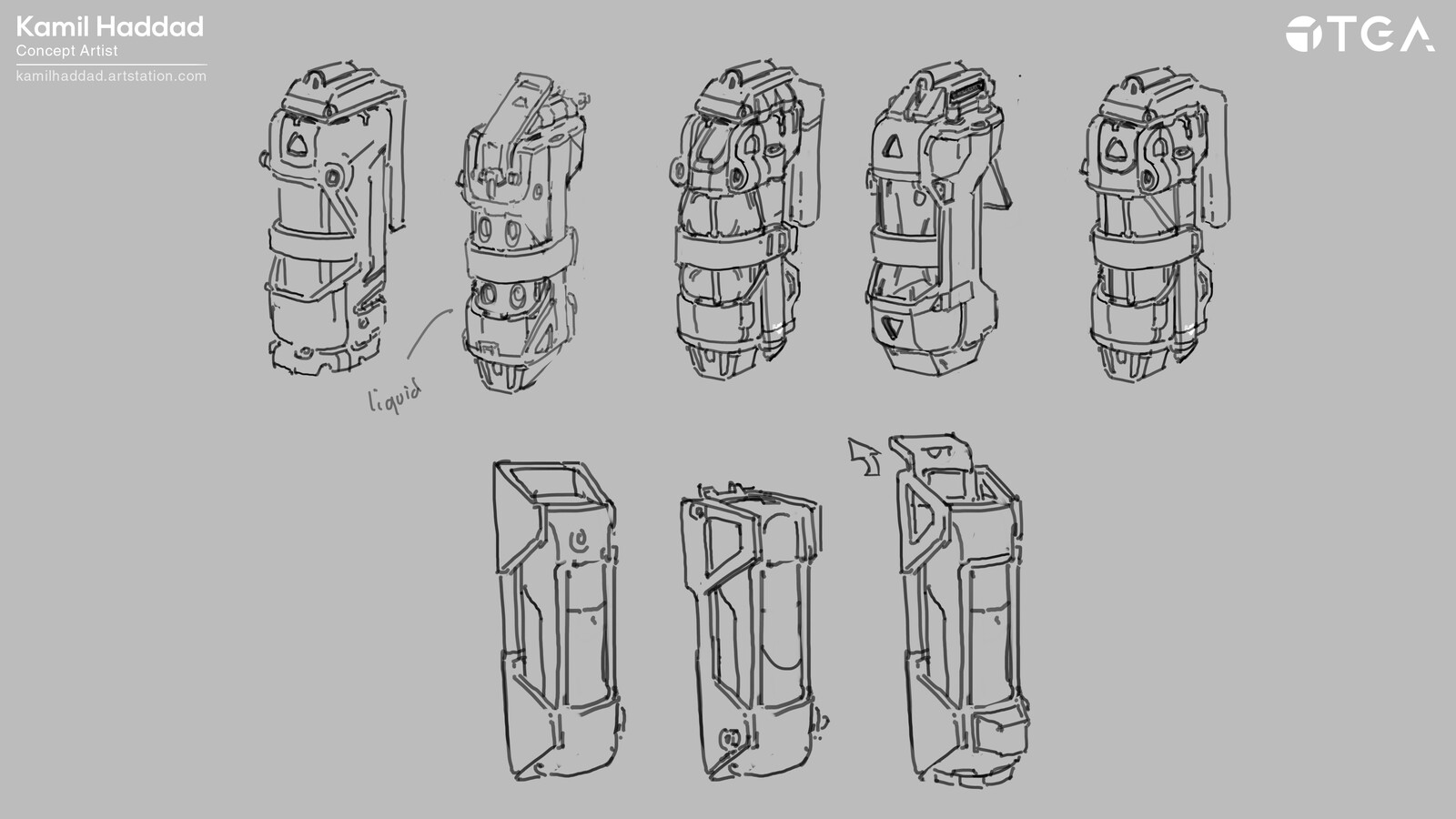 Exploration sketches