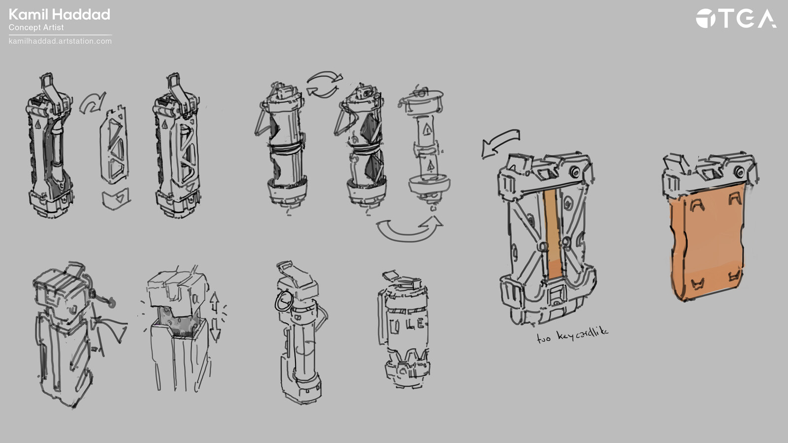 Exploration sketches