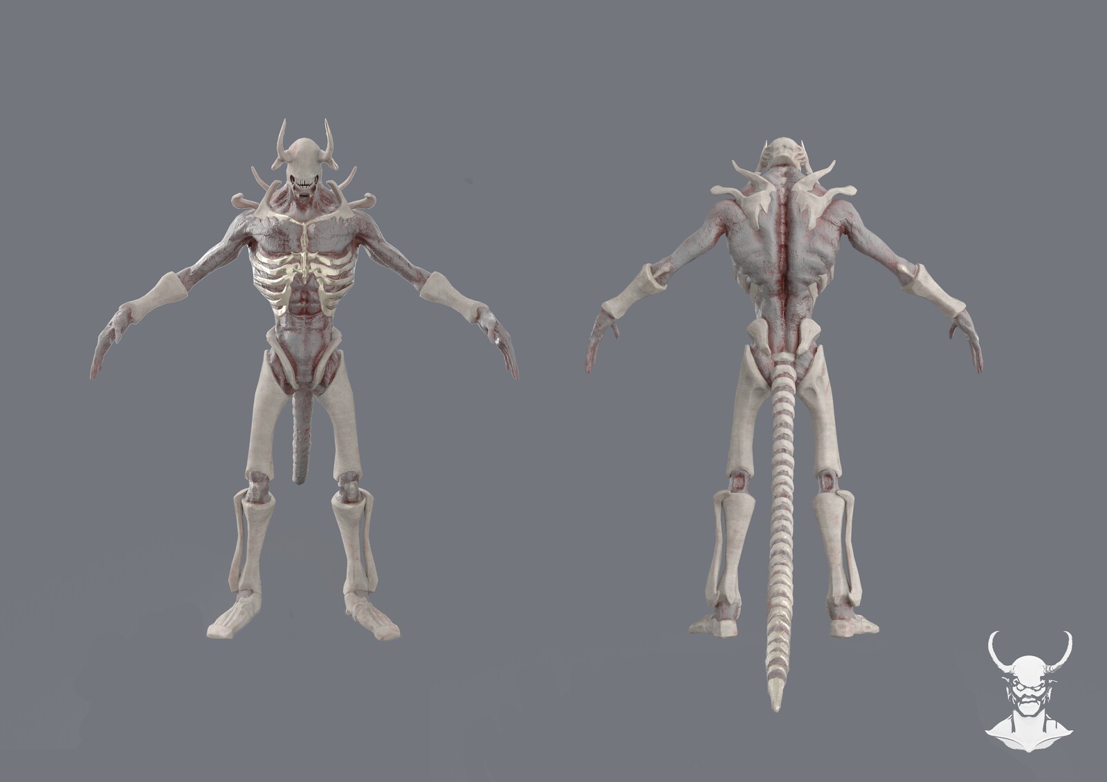 Front and back