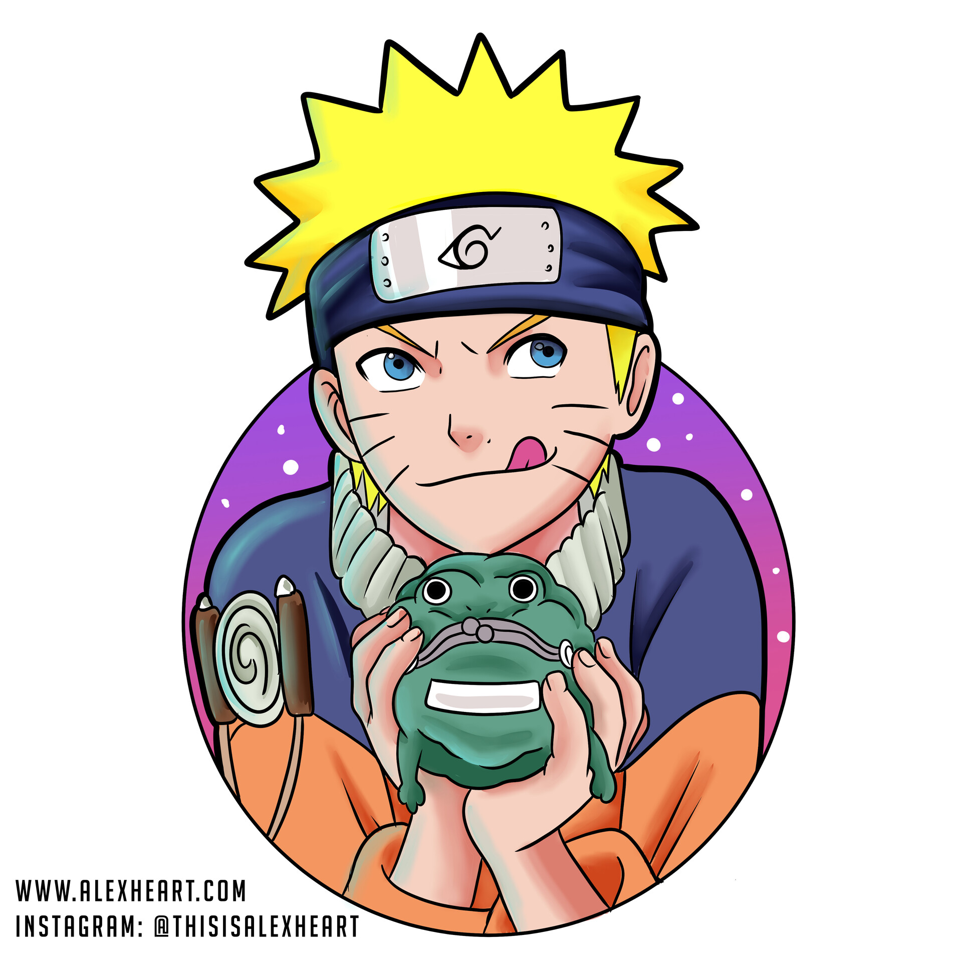 Naruto and hotsell his frog wallet