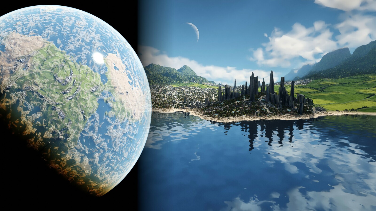 Shcreations planets and terrain