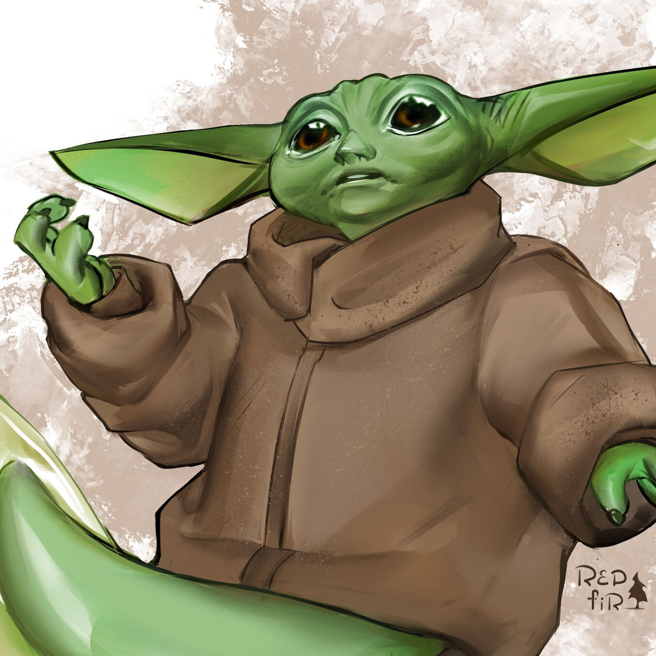 Artstation Guppy Baby Yoda Eva Chibireva Artstation Guppy Baby Yoda Eva Chibireva