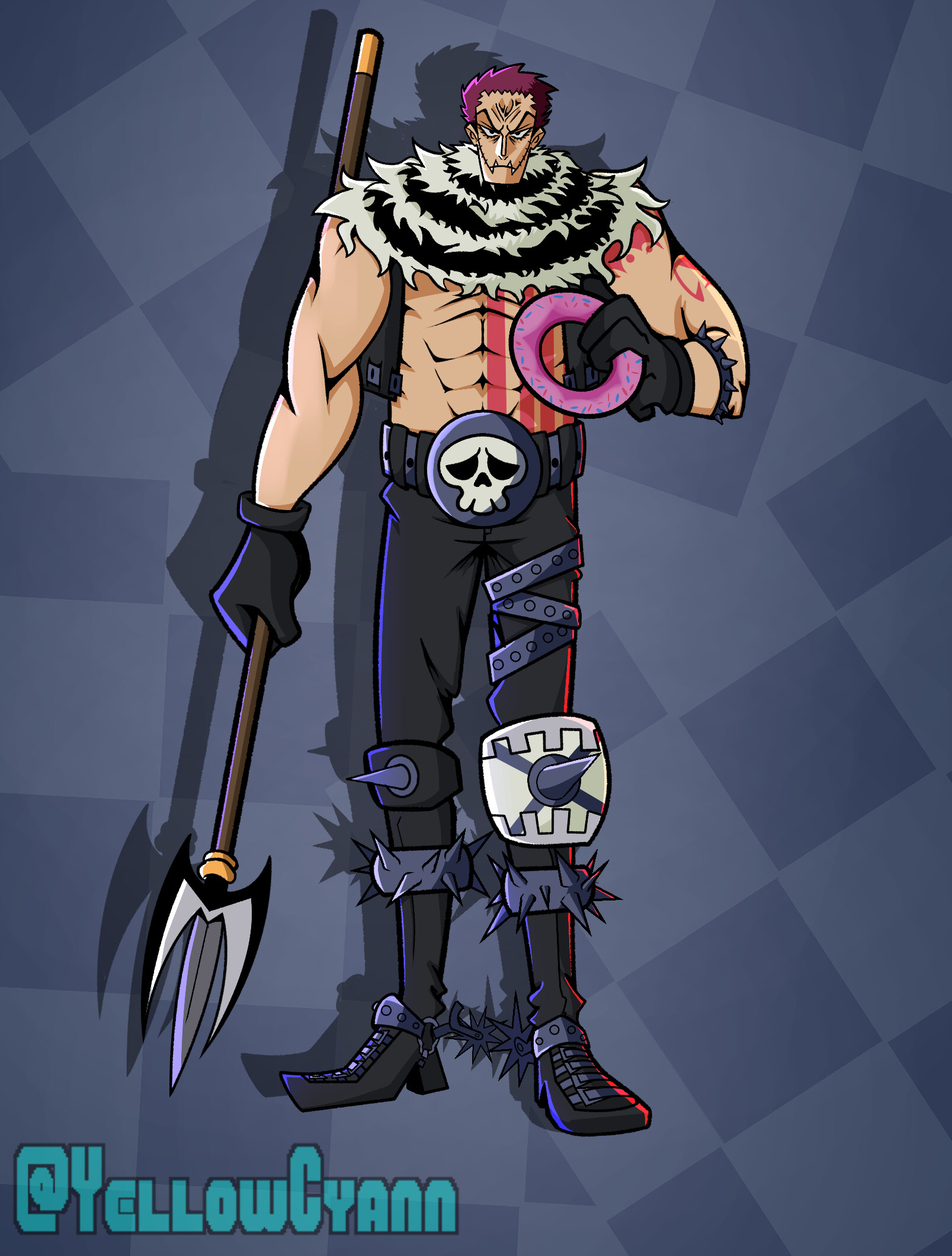 Artstation Charlotte Katakuri Fanart Jhosua Mora