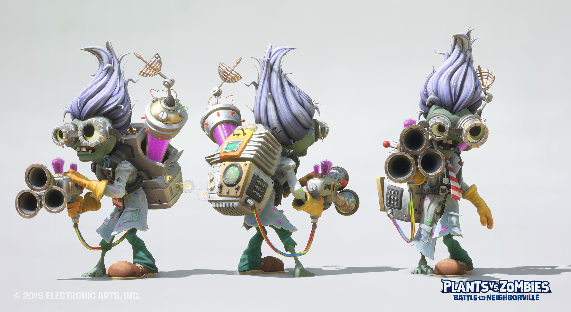 Artstation Pvz Battle For Neighborville Characters Alex Kolakowski