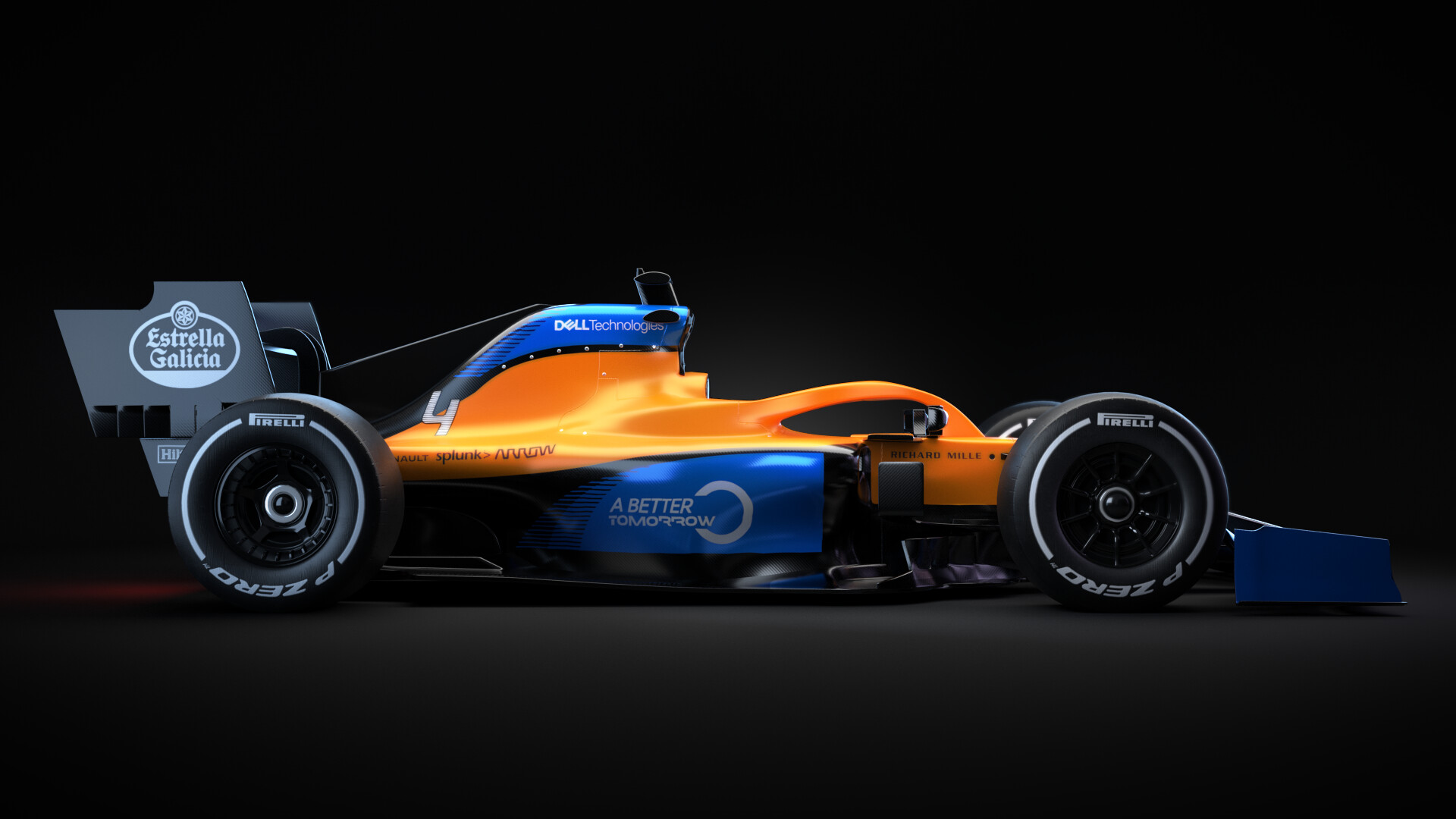 Gabriel Mengui Formula 1 Stylized 2020 Mclaren