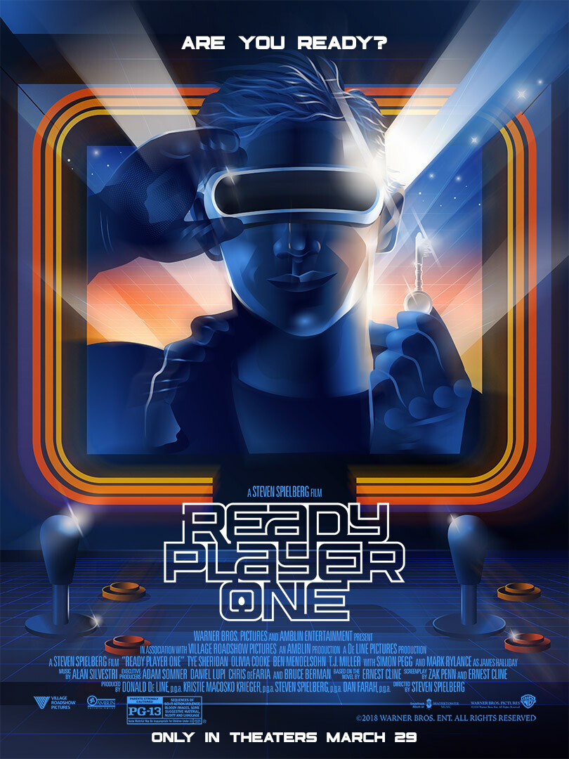 Ready Player One Poster for Sale by oliviaguerr