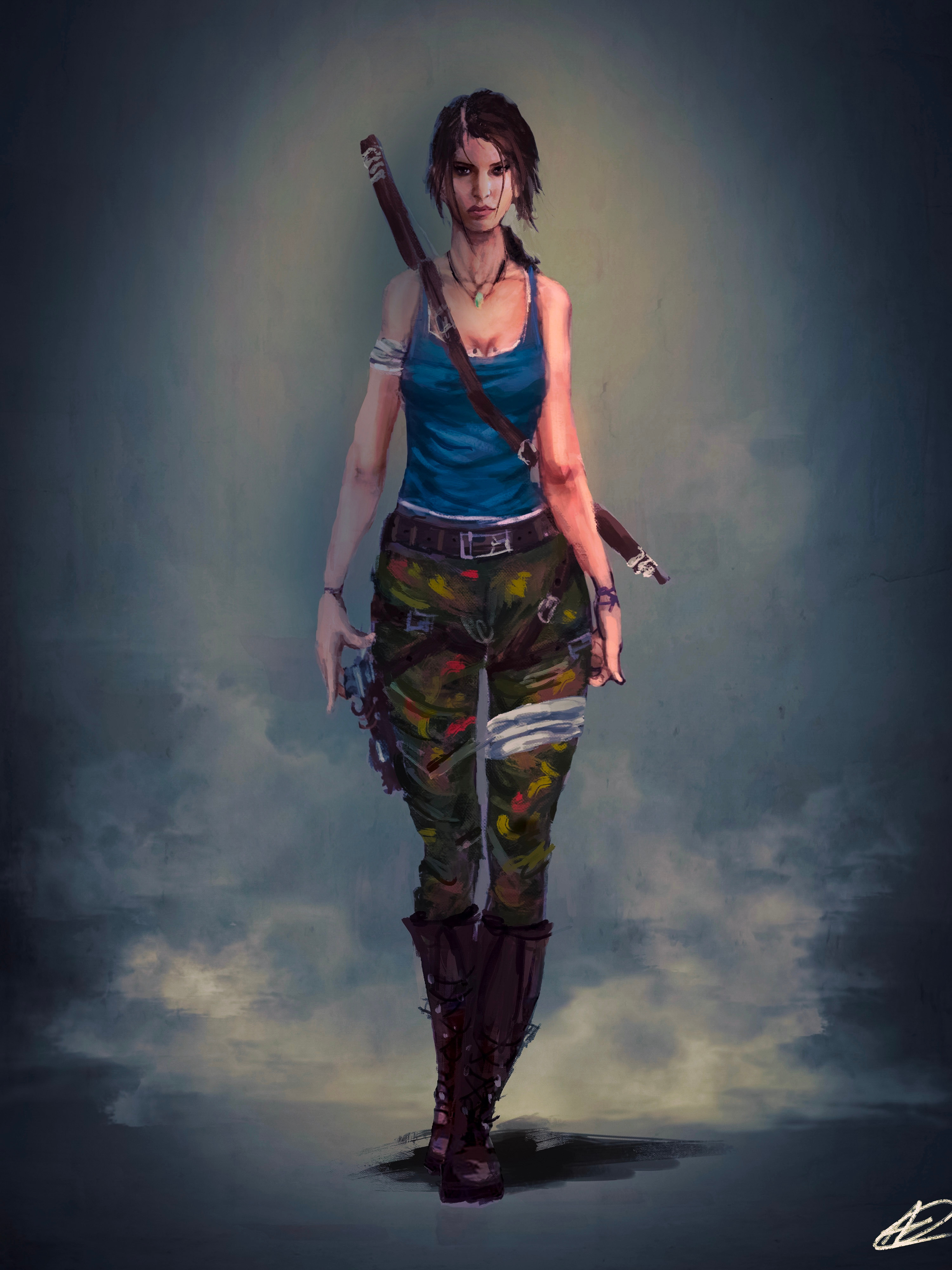 Stylized finished Fanart 