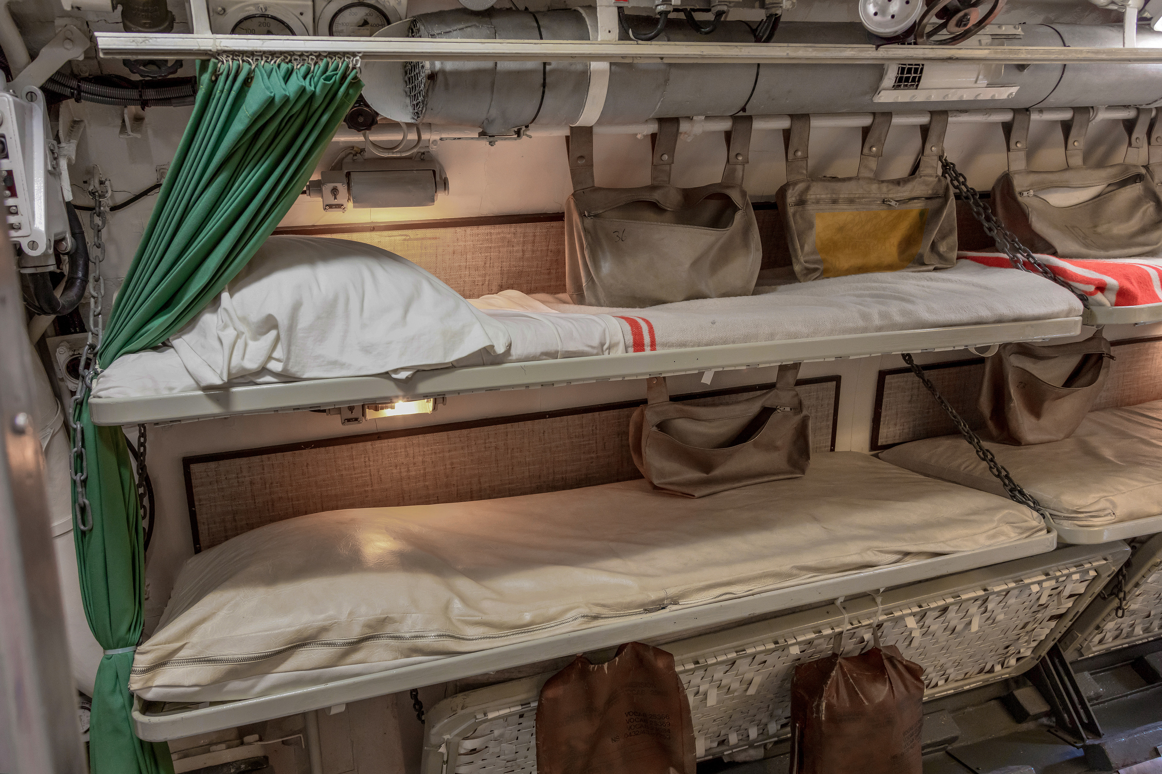 Crew bunks.
