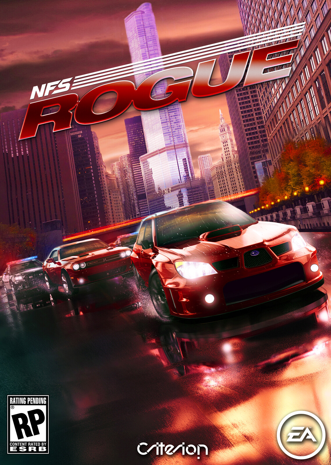 NFS Rogue (2020 Criterion Cover Art)