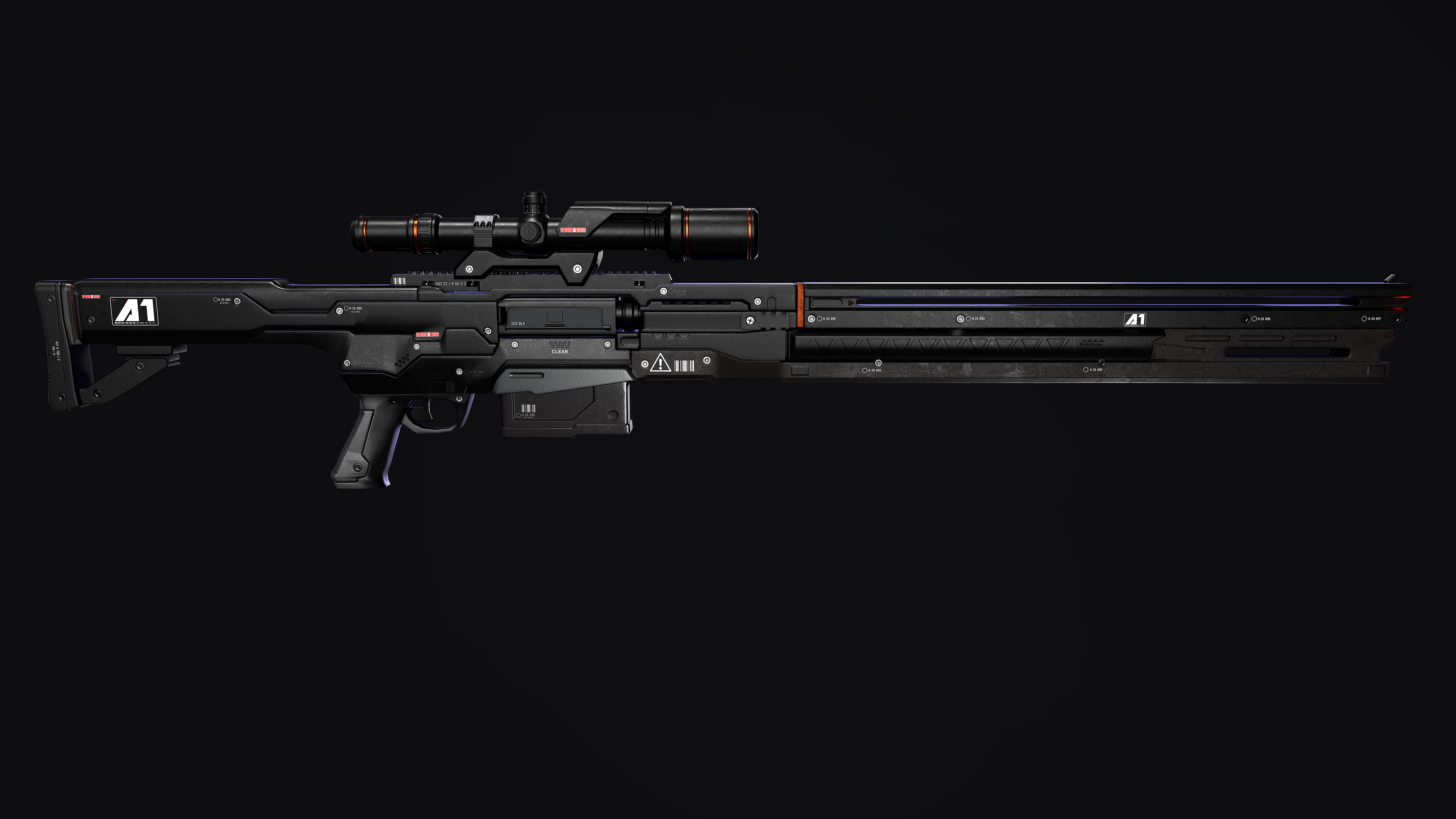 Artstation Sci Fi Anti Material Gun Jimmy Le Duigou