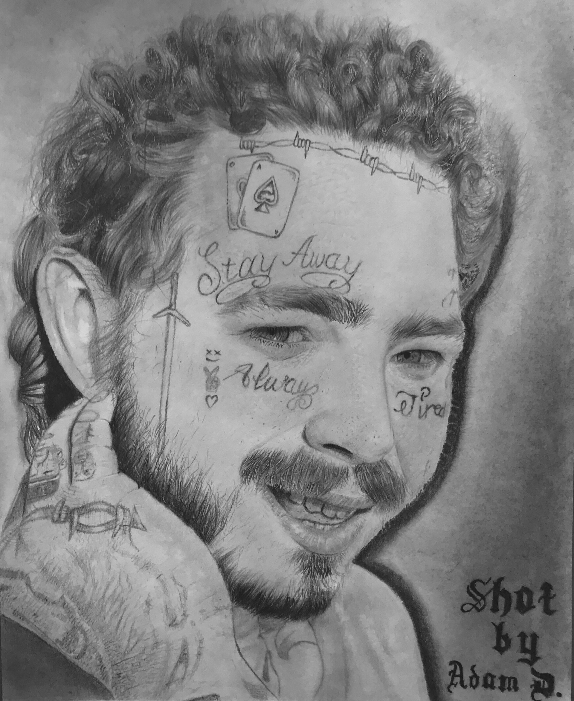 Featured image of post Post Malone Pencil Drawing Nimauke 25 697 views2 year ago