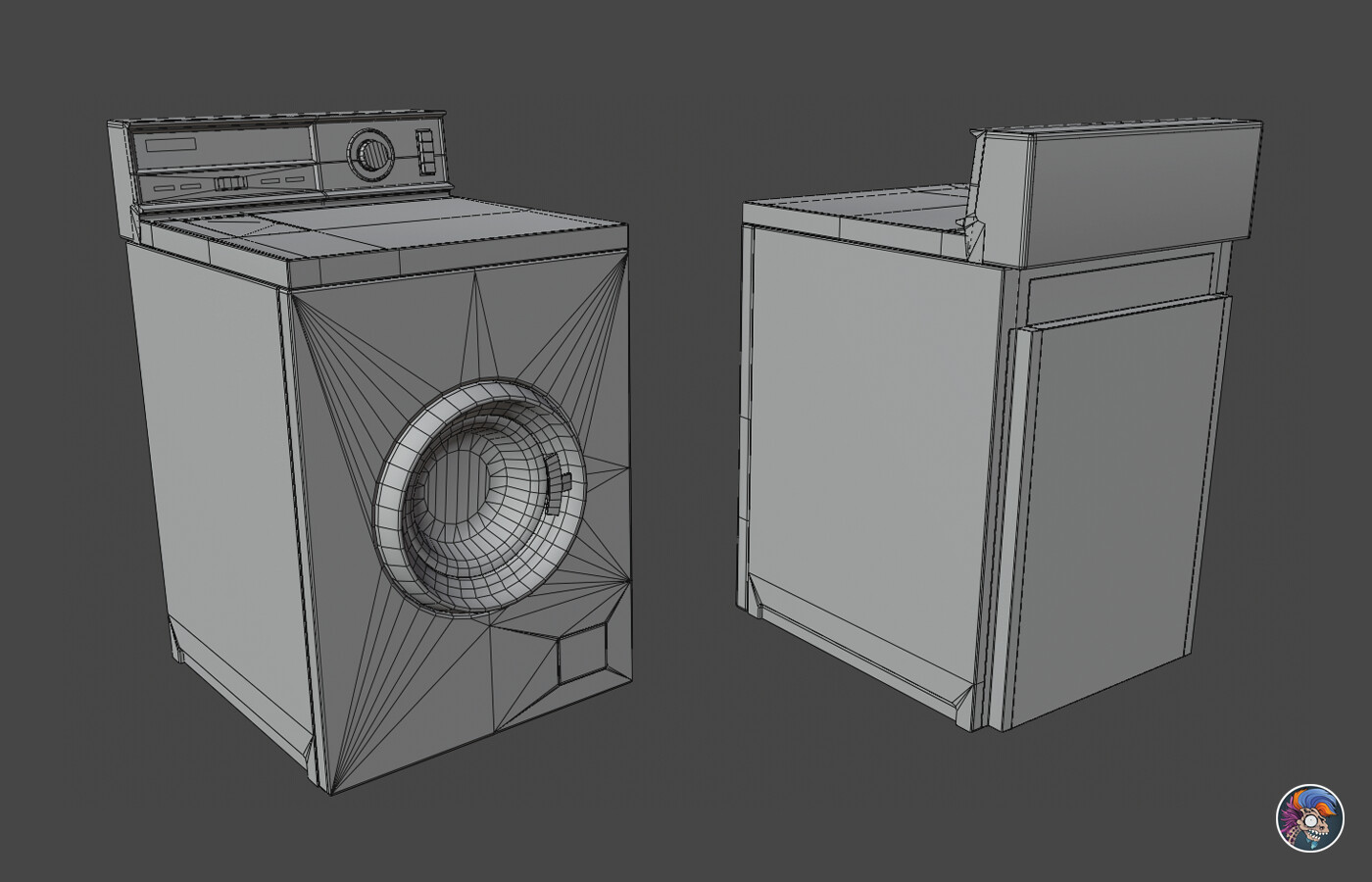 Giuseppe Risiglione Vintage Washing Machine