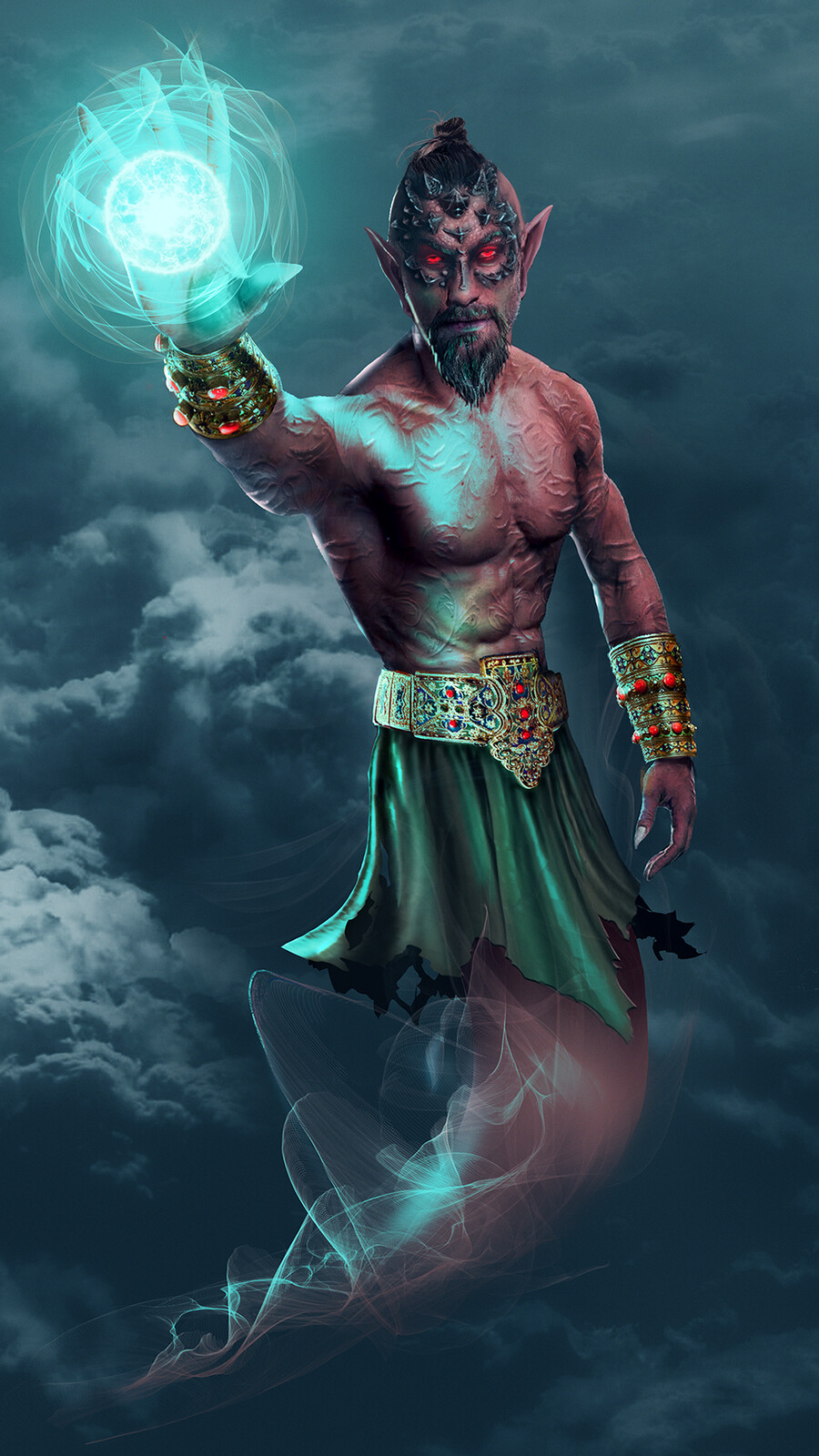 Jinn / Genie concept  