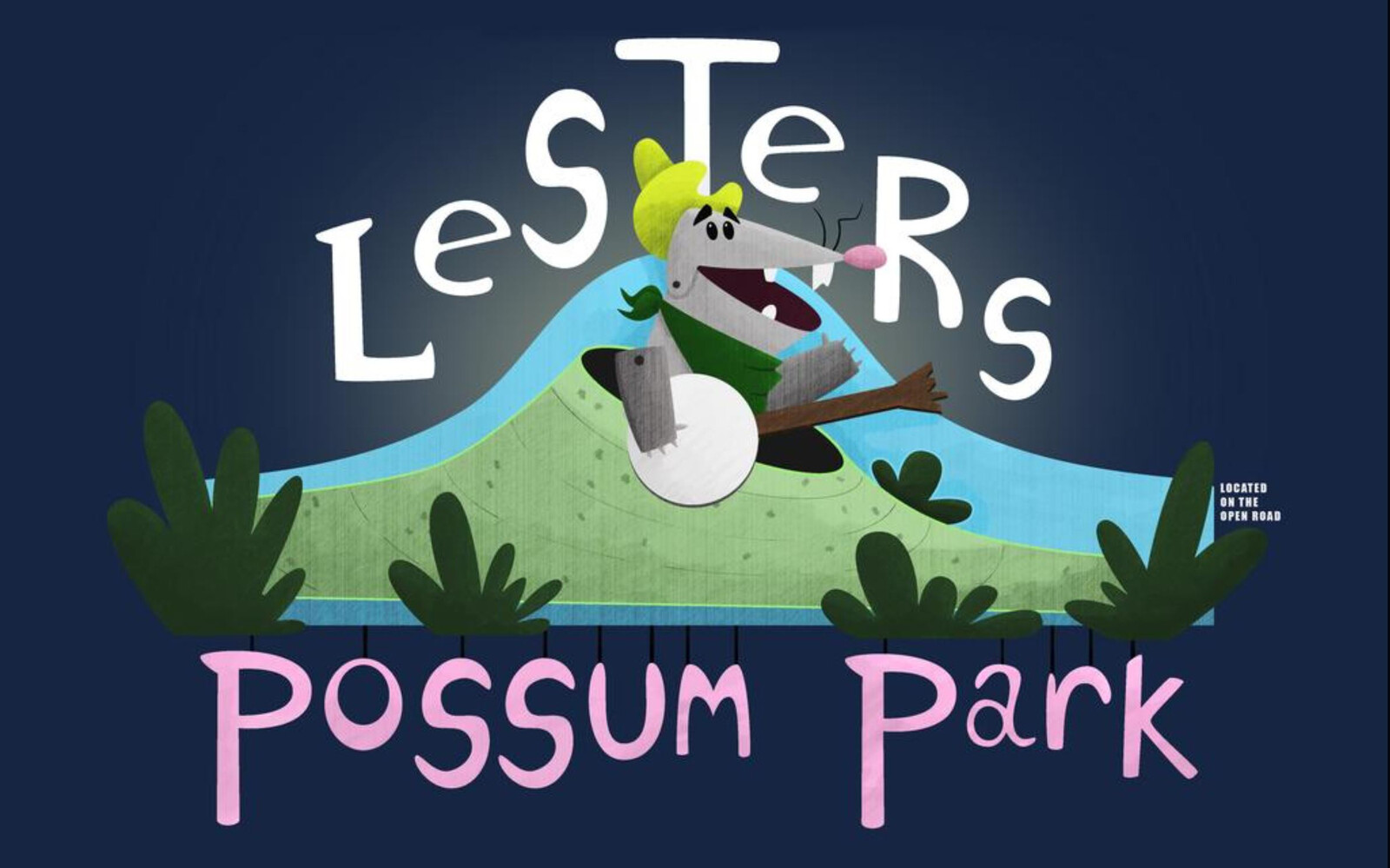 Personal Work - Tee Public Design - Lester's Possum Park