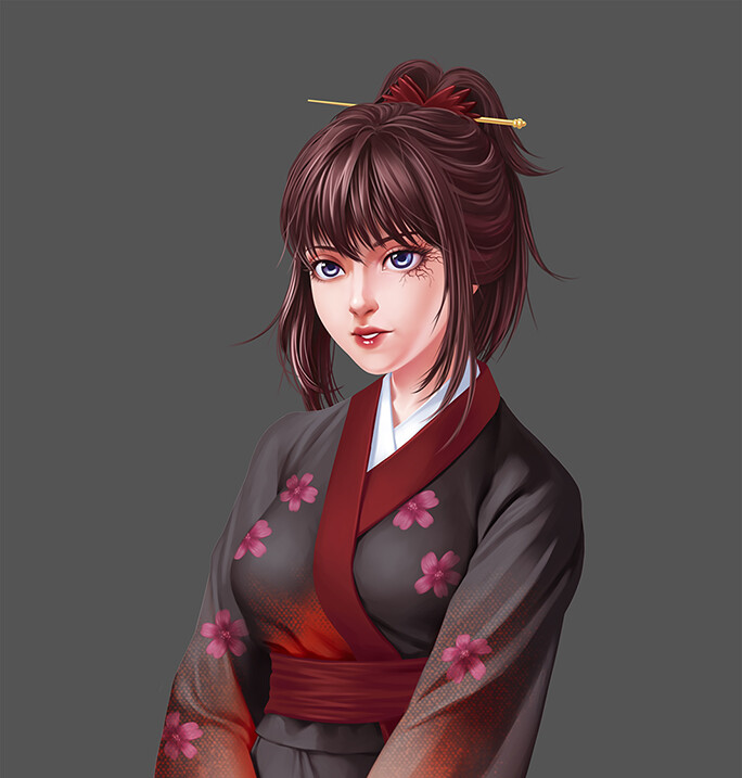 Æ Å¯è¾° Semi Realistic Character Digital Painting Custom semi realism digital art art commission | sketchmob. æ å¯è¾° semi realistic character