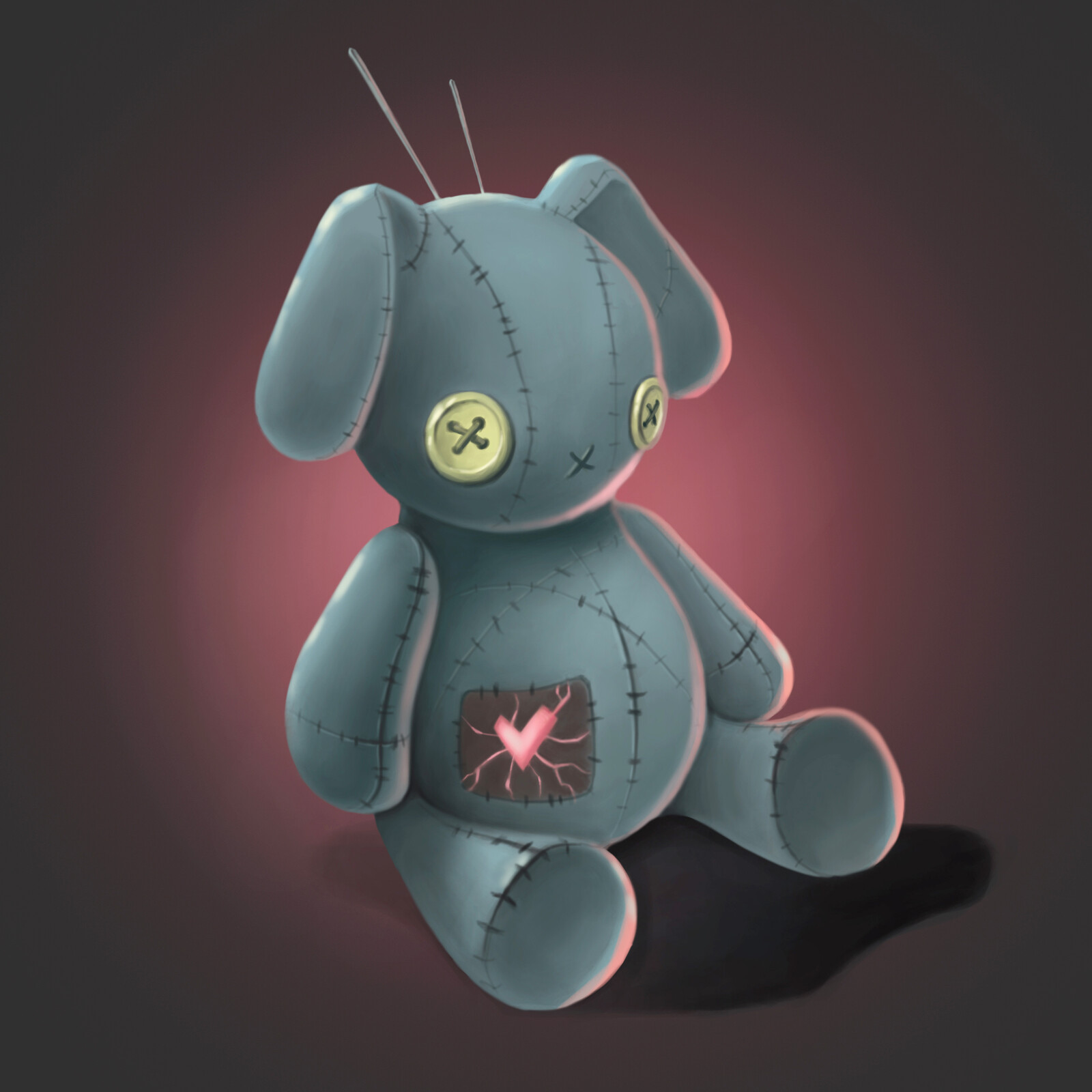 Artstation Voodoo Doll Game Art Anna Bondarenko