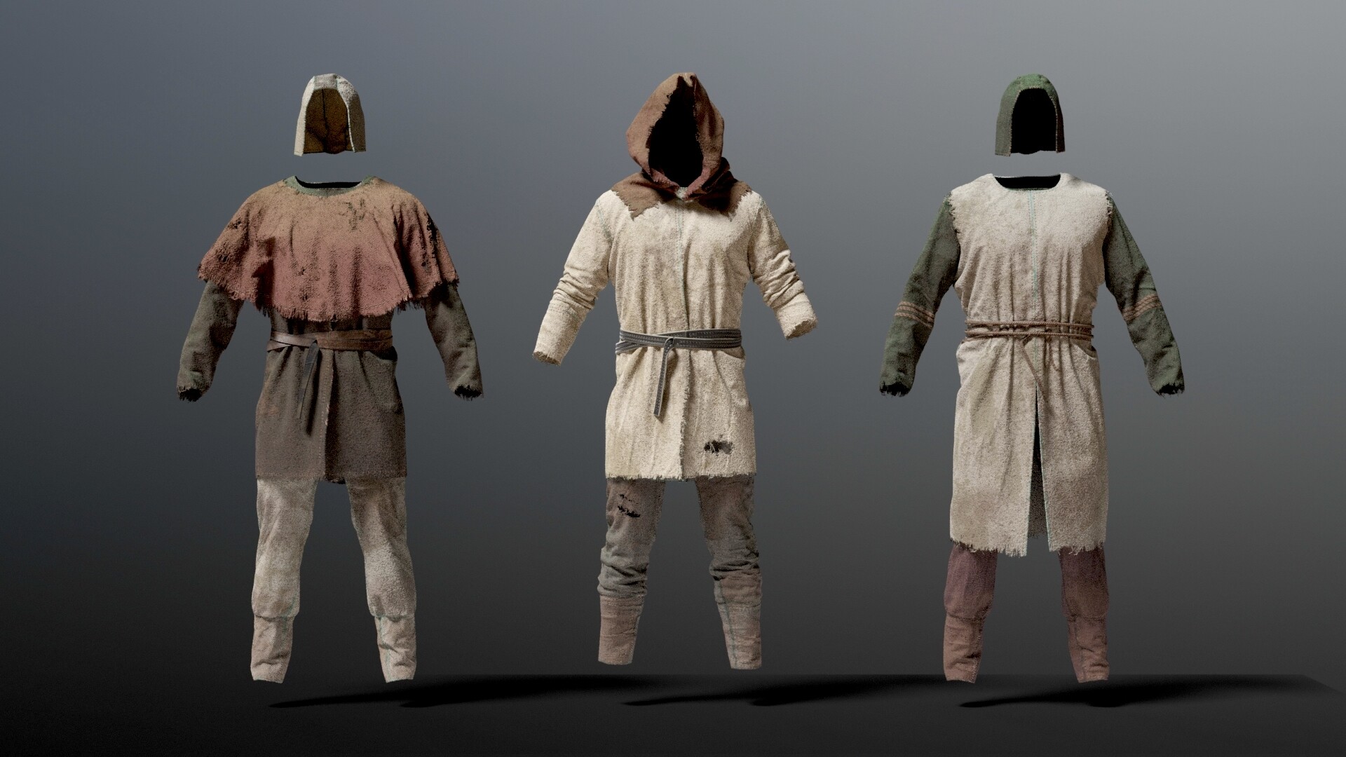 Medieval sale villager costume