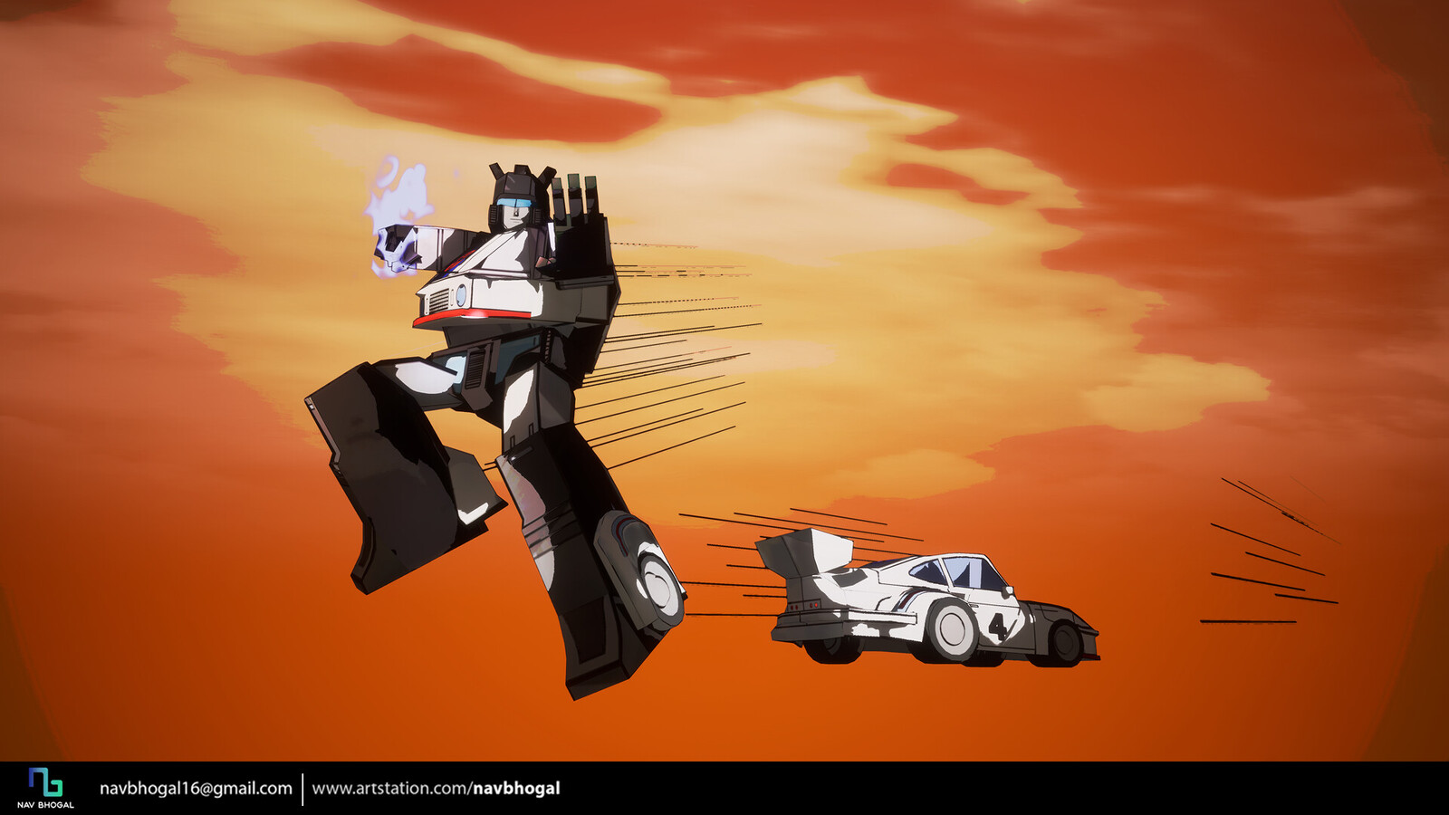 Navjeet (Nav) Bhogal Transformers Devastation G1 Jazz