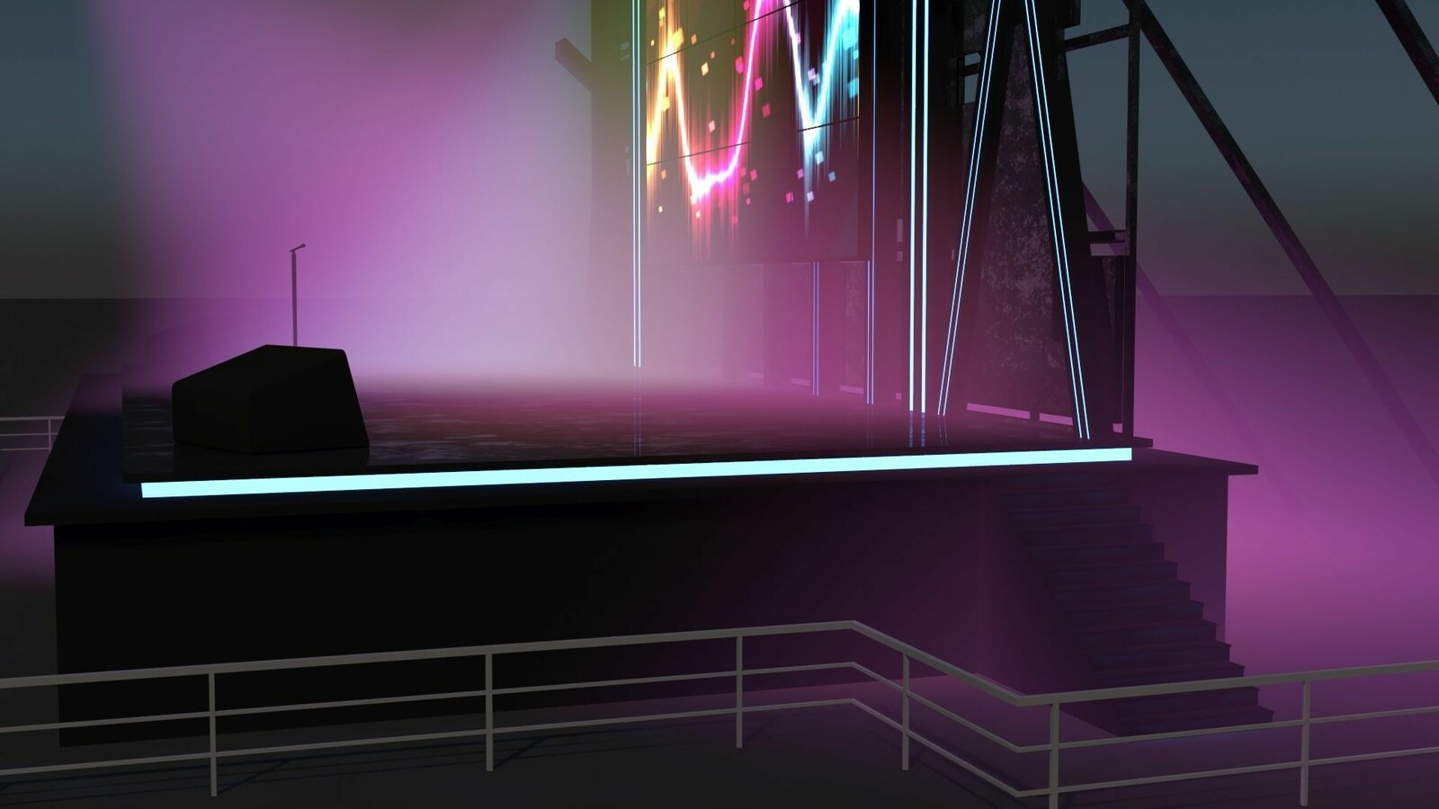Low area. 3d модель Concert Stage. Concert Stage 3d model.