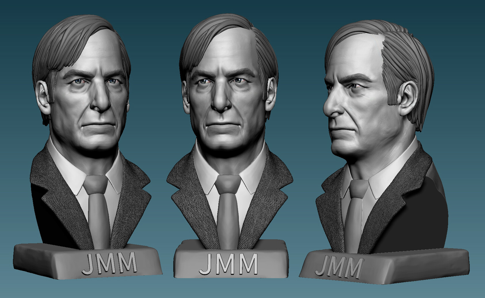 Crudo 3D Art Portfolio Better Call Saul! JMM