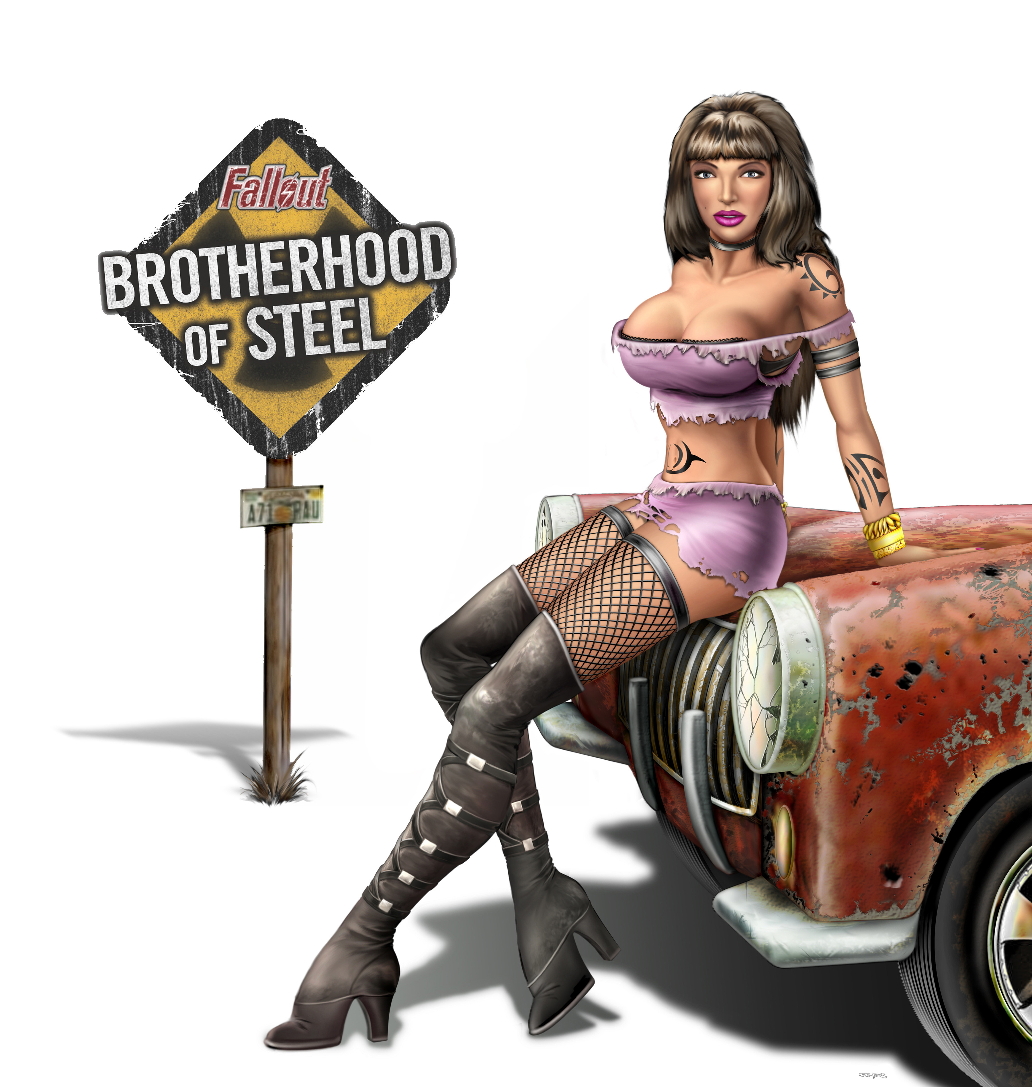 Fallout 4 brotherhood of steel paint фото 106