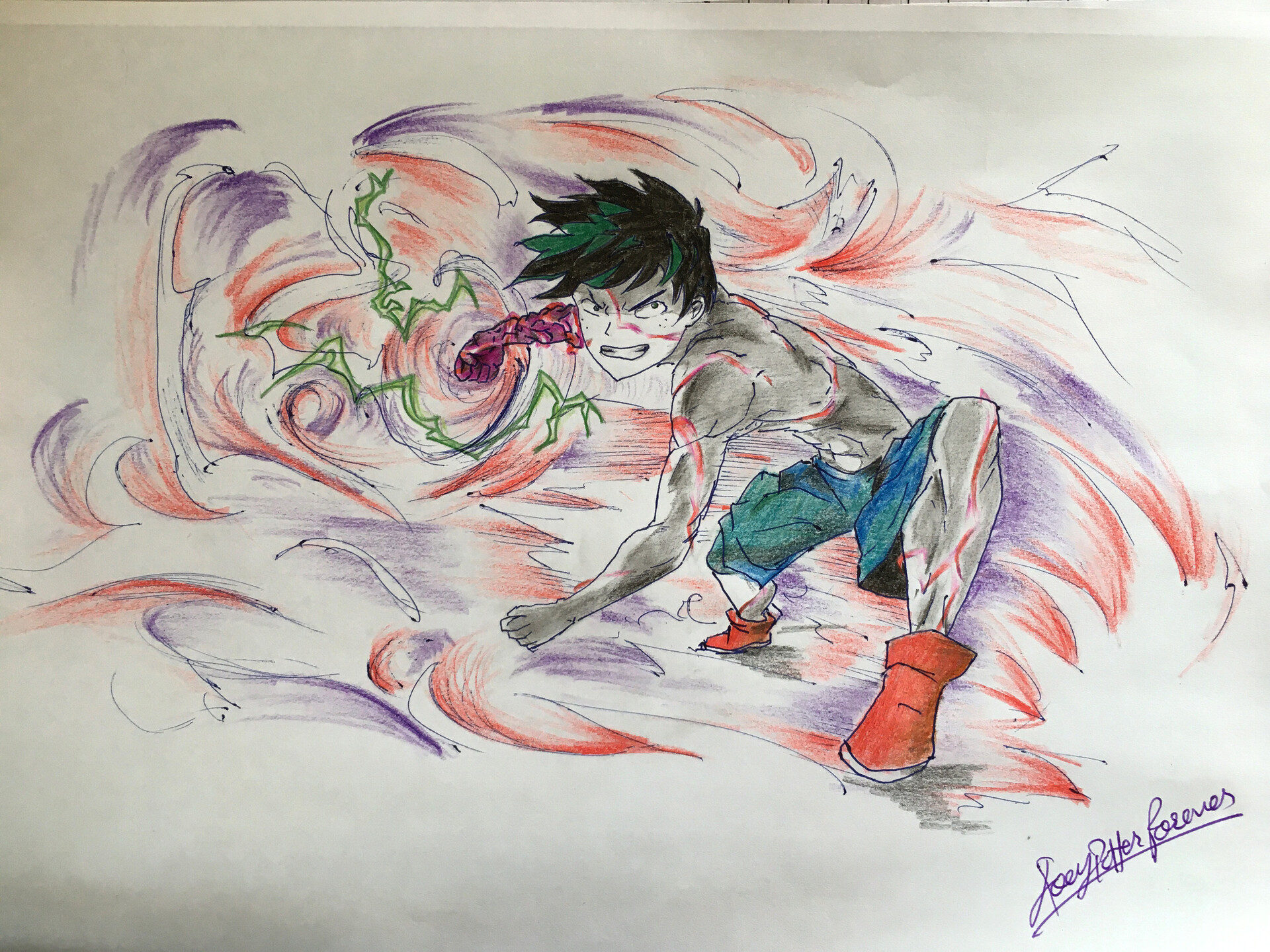 Artstation My Hero Academia Character Drawing Joey Potter The my hero academia manga and anime series features a vast world with an extensive cast of characters created by kohei horikoshi. artstation my hero academia character