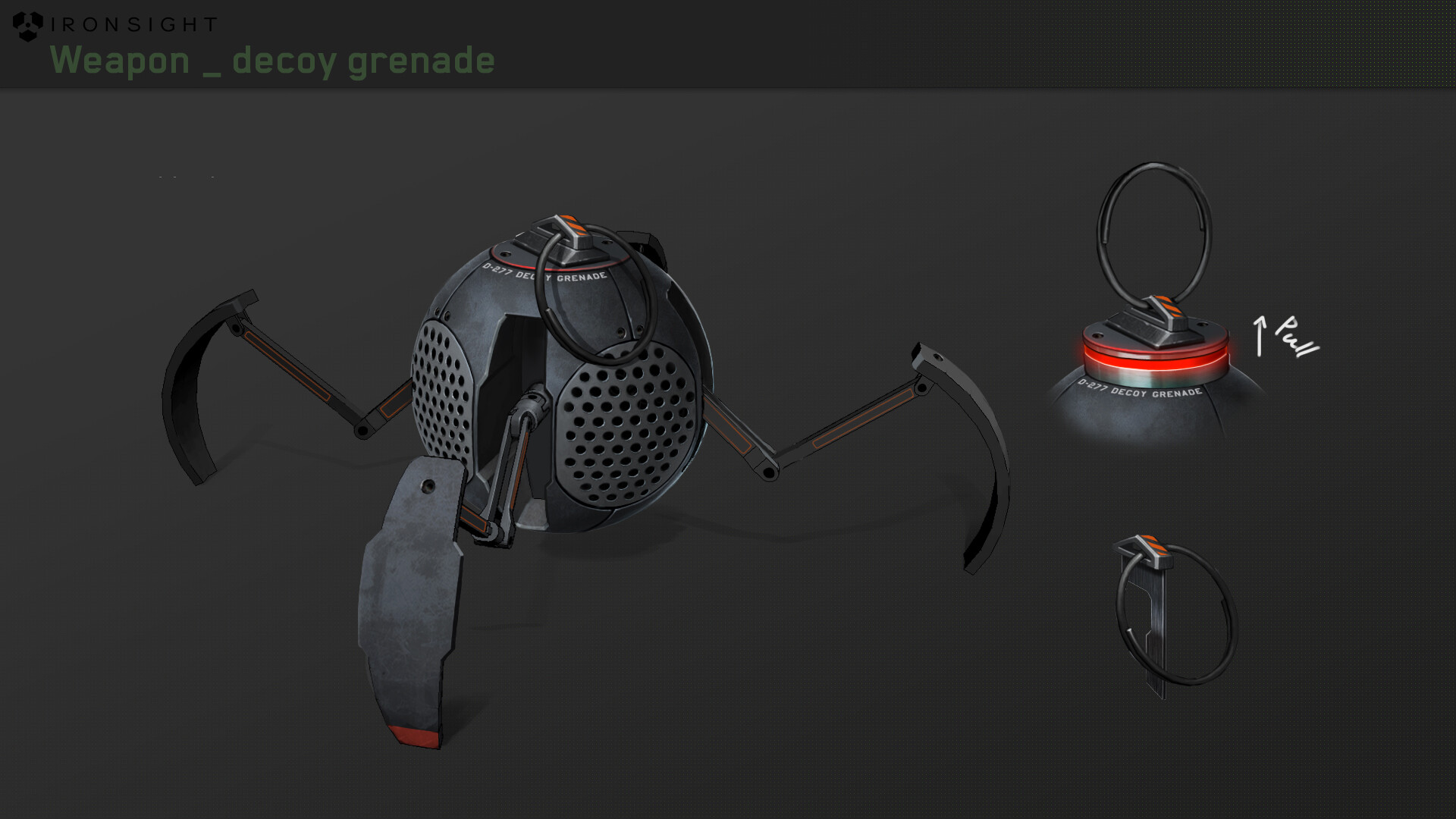 ArtStation decoy grenade