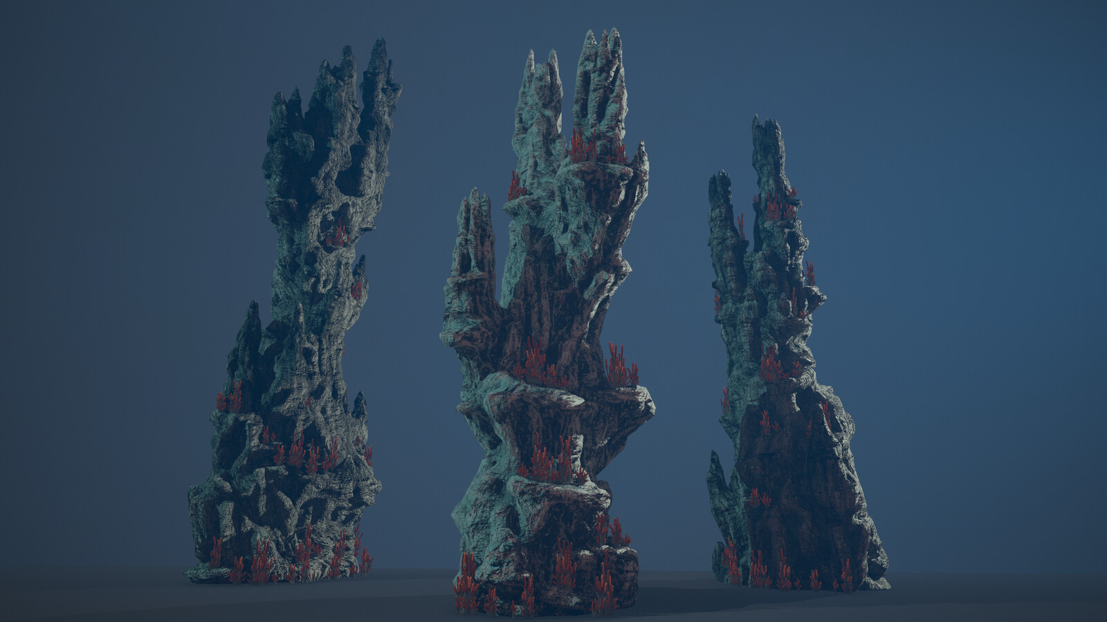 3D - UnAnnounced_Project : Hydrothermal vents / Tubeworms