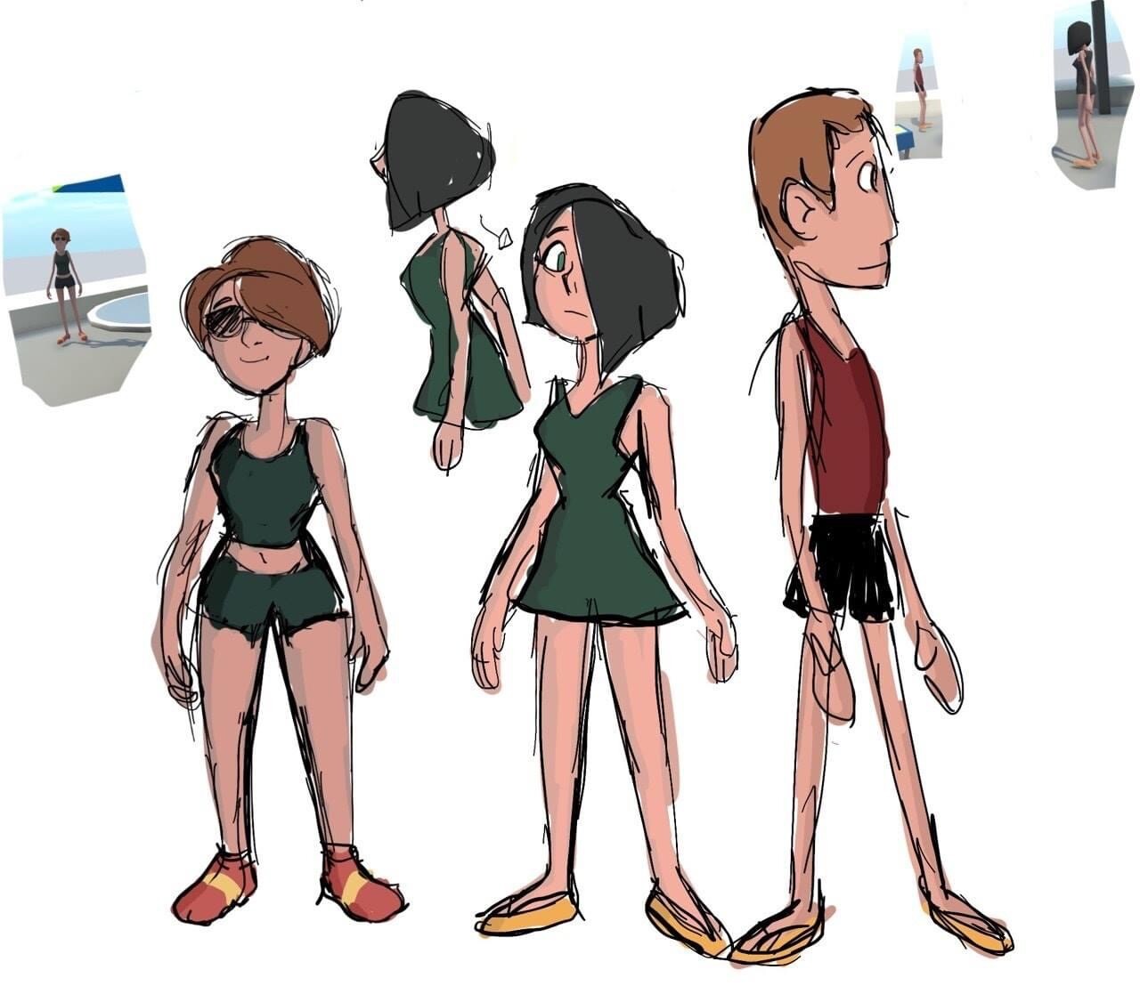 ArtStation Doville Character Designs