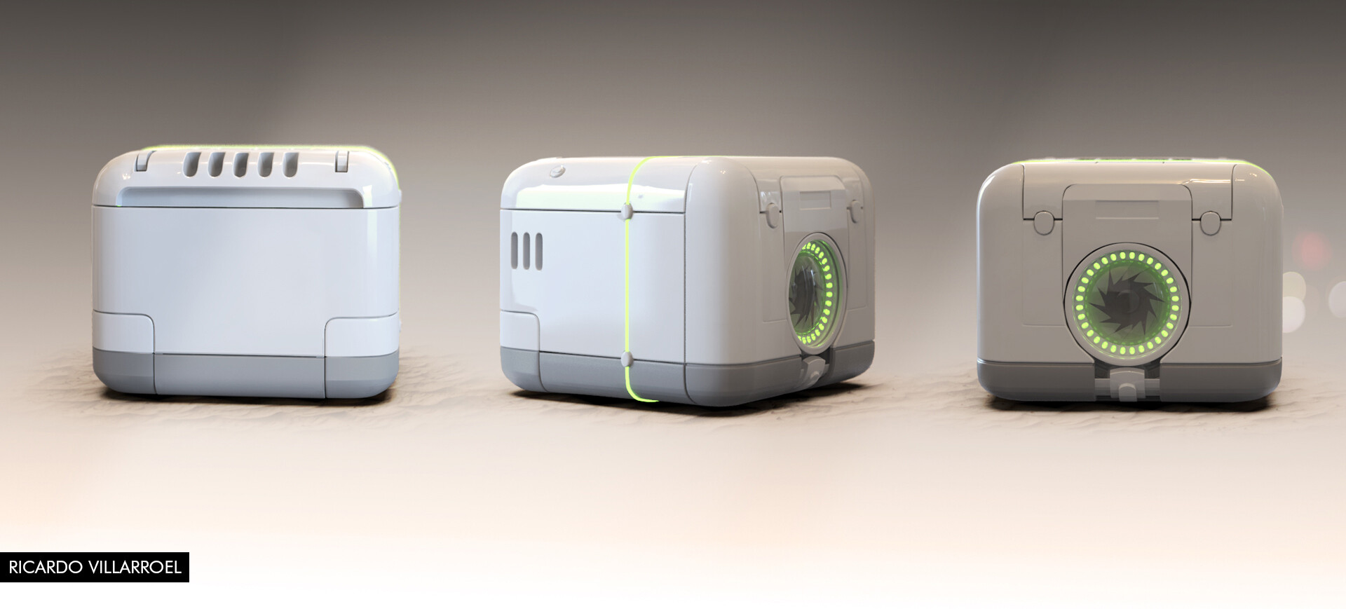 Cube Robot 3d Madeling