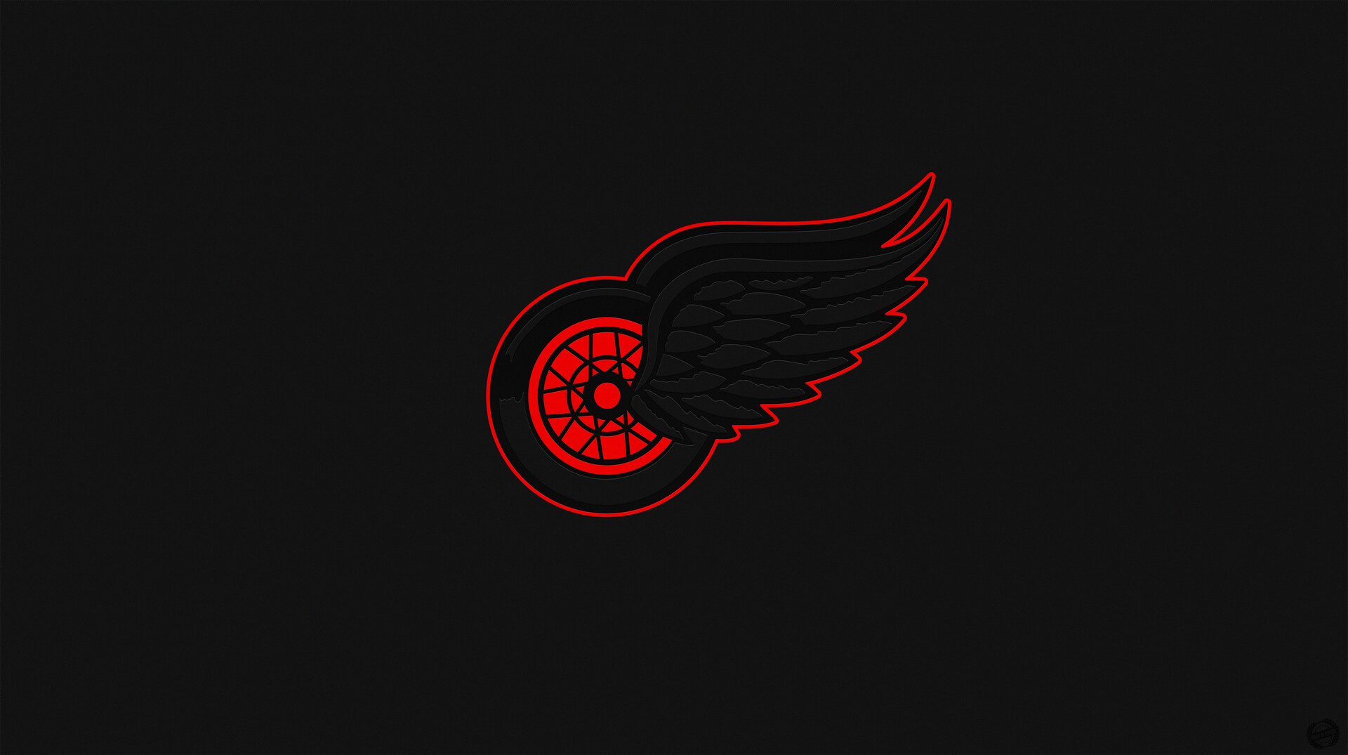 ArtStation - Detroit Red Wings Background