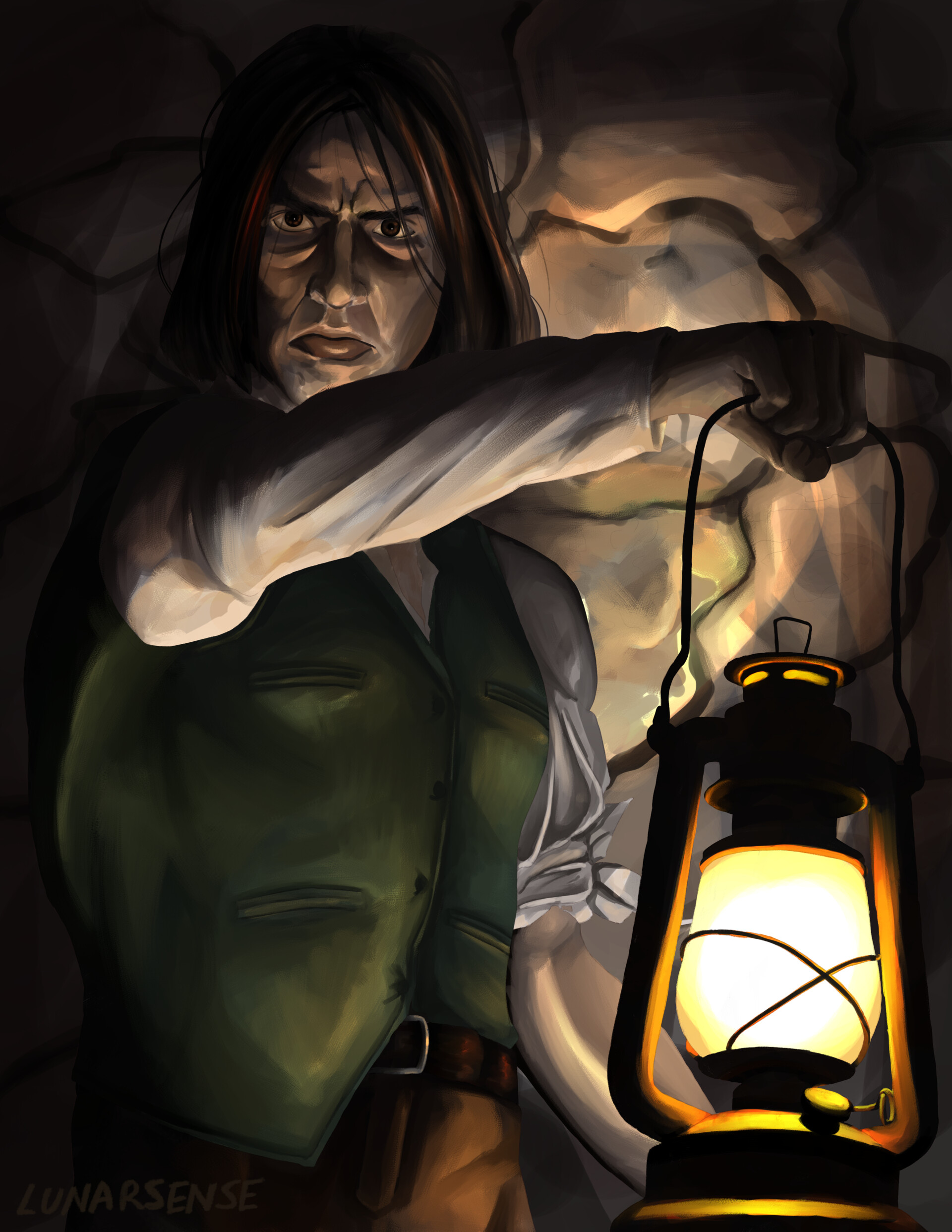 Michael "Misha" Baskin Daniel of Mayfair (Amnesia The Dark Descent fanart)