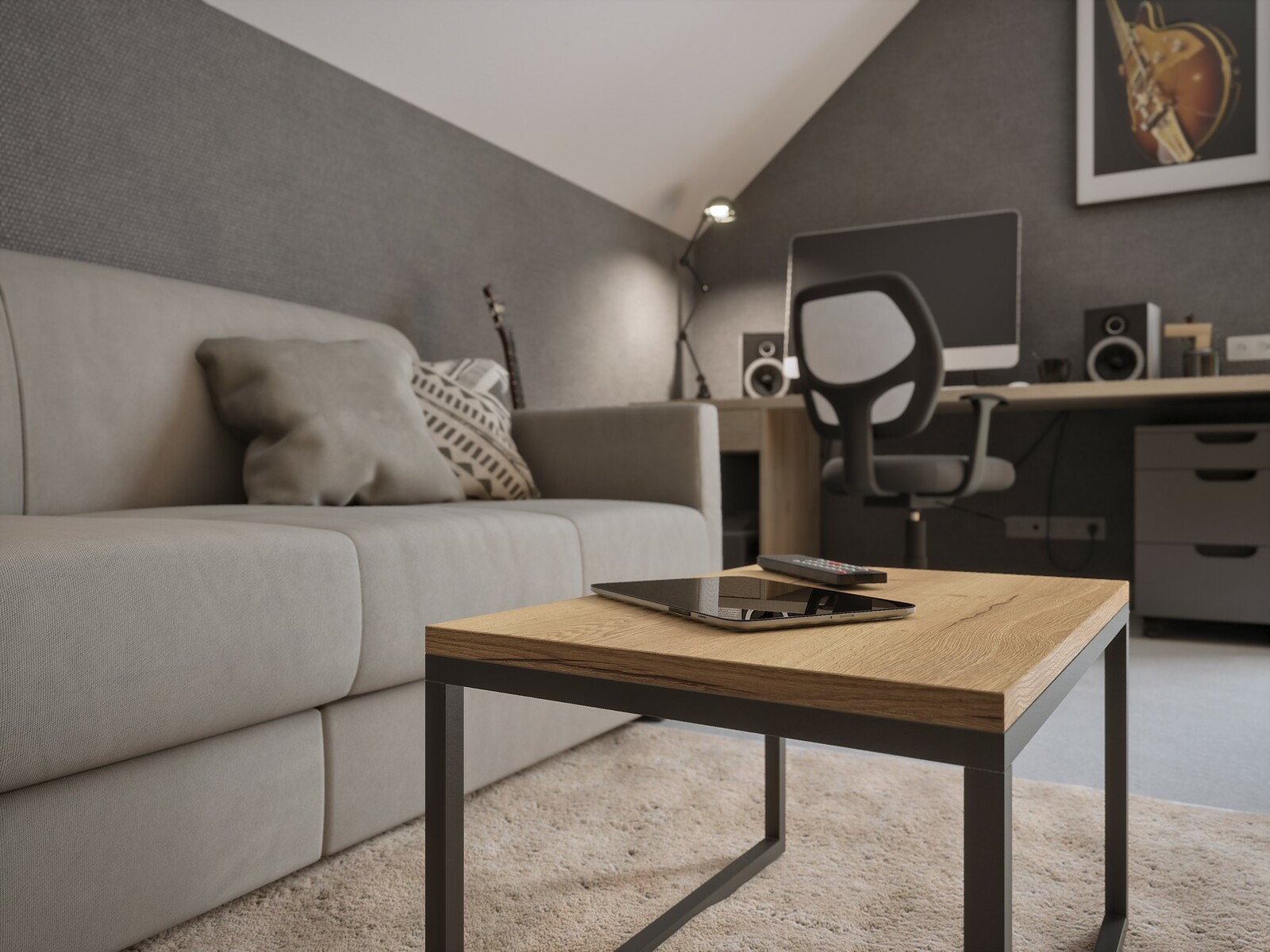 Hobby Room Interior Archviz - Unreal Engine / UE4 + nVidia RTX