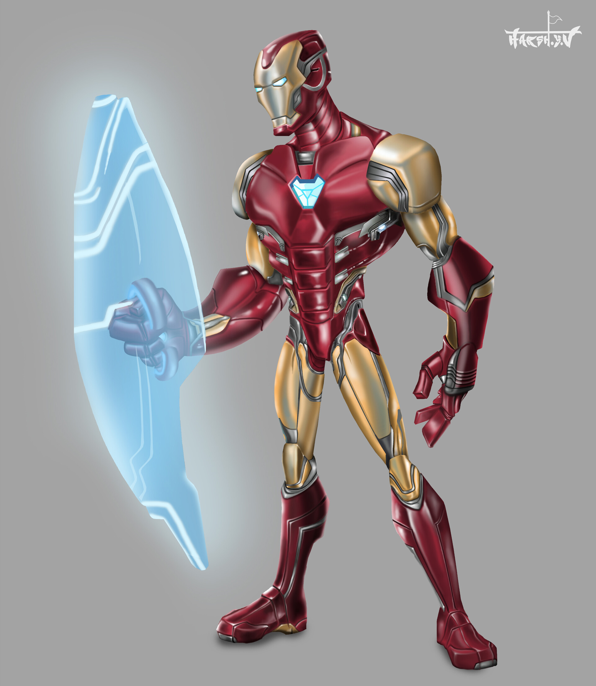 iron man mark 5 concept art