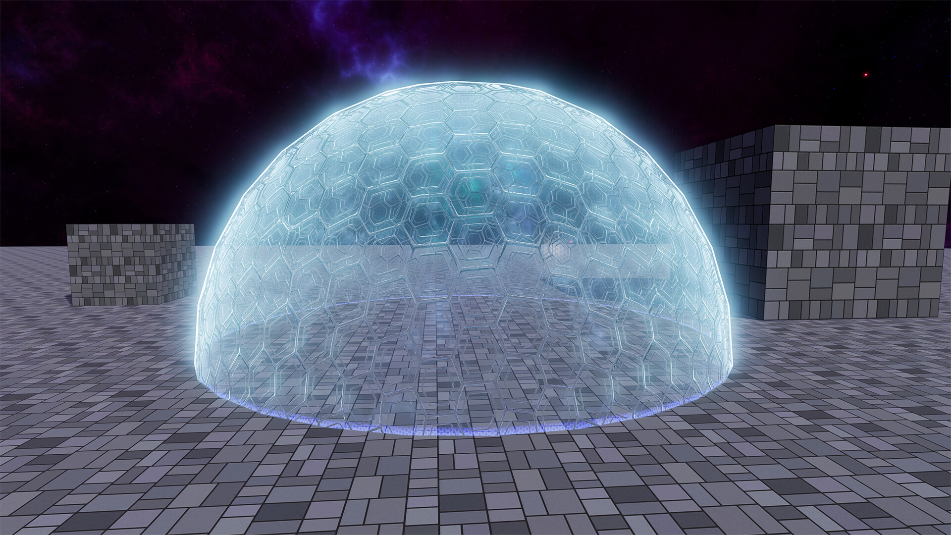 ArtStation Bubble Shield VR