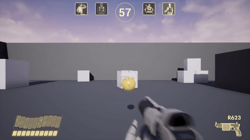 Revolver Cross-hairs