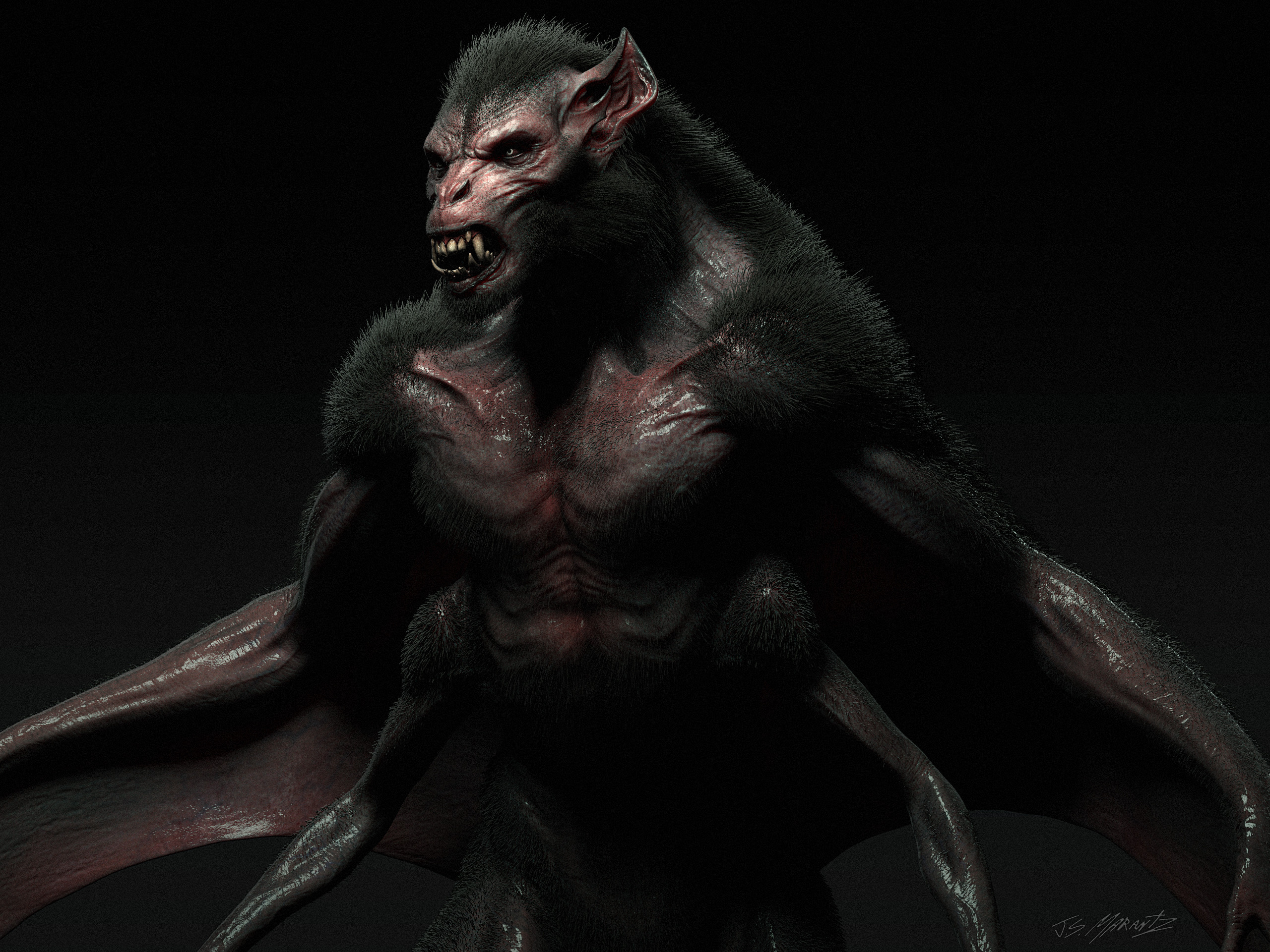 bat creature power disc